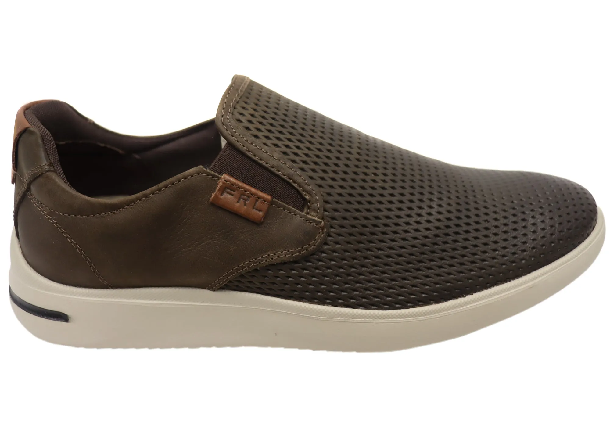 Sunrise Stroll Flexible Comfort Shoes. Ferricelli Perry Mens Brazilian Comfort Leather Slip On Casual Shoes