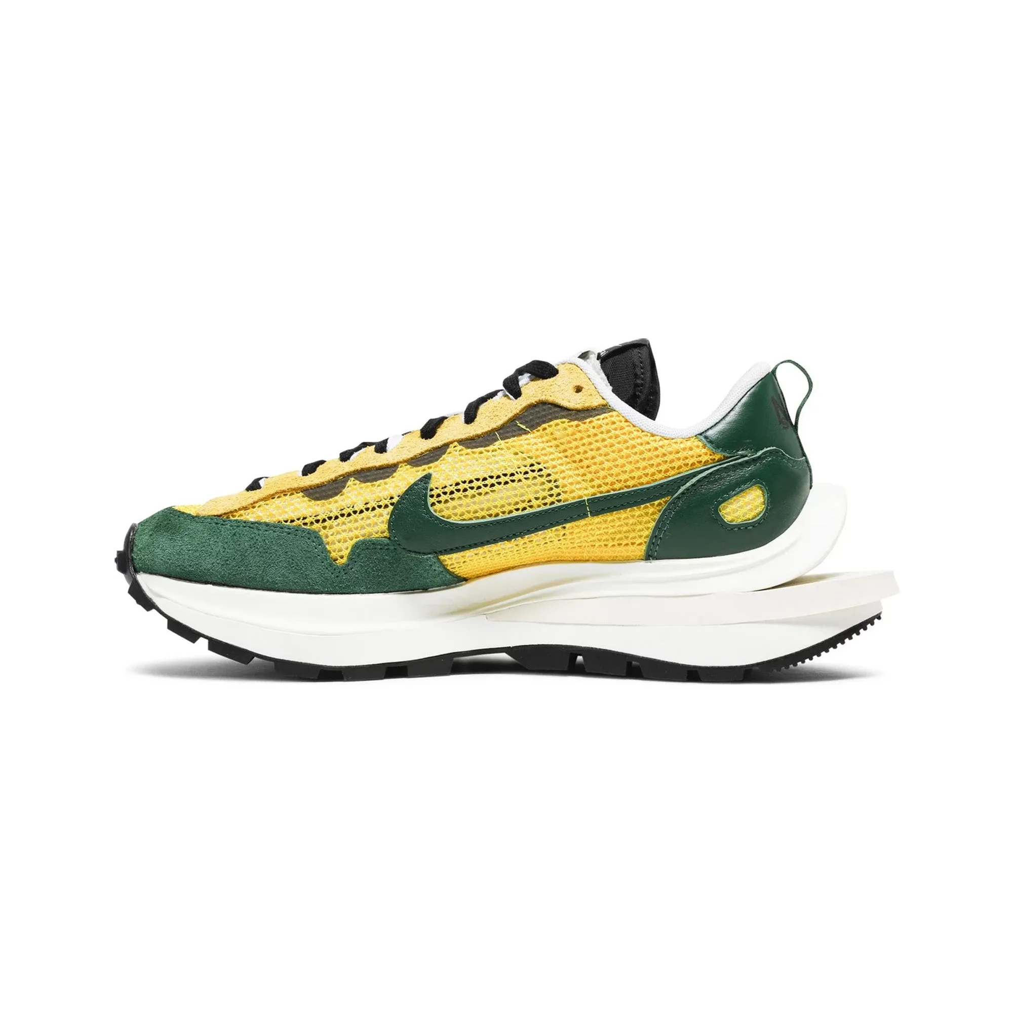 Chic Cool Wool Warm Nike Vaporwaffle sacai Tour 'Yellow Stadium Green' (2020)
