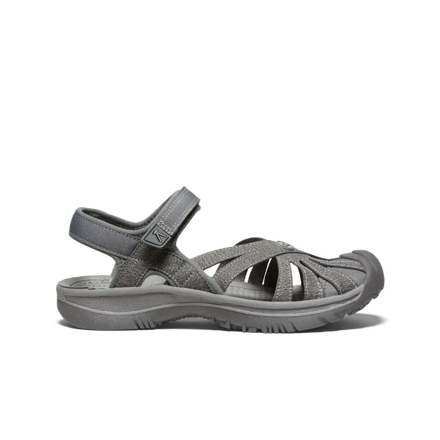 Slip Walk Comfortable Walking Women's Rose Sandal  |  Gargoyle/Raven