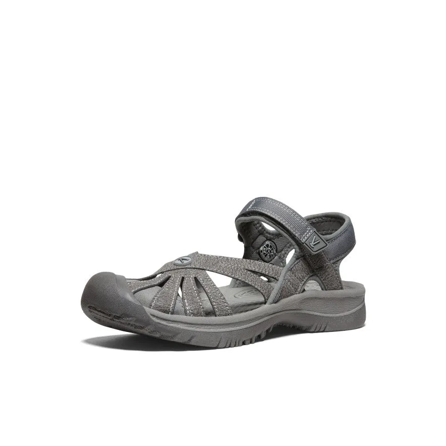 Long Walks Women's Rose Sandal  |  Gargoyle/Raven