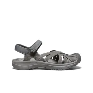 Women's Rose Sandal  |  Gargoyle/Raven Bold Outsole Geometry