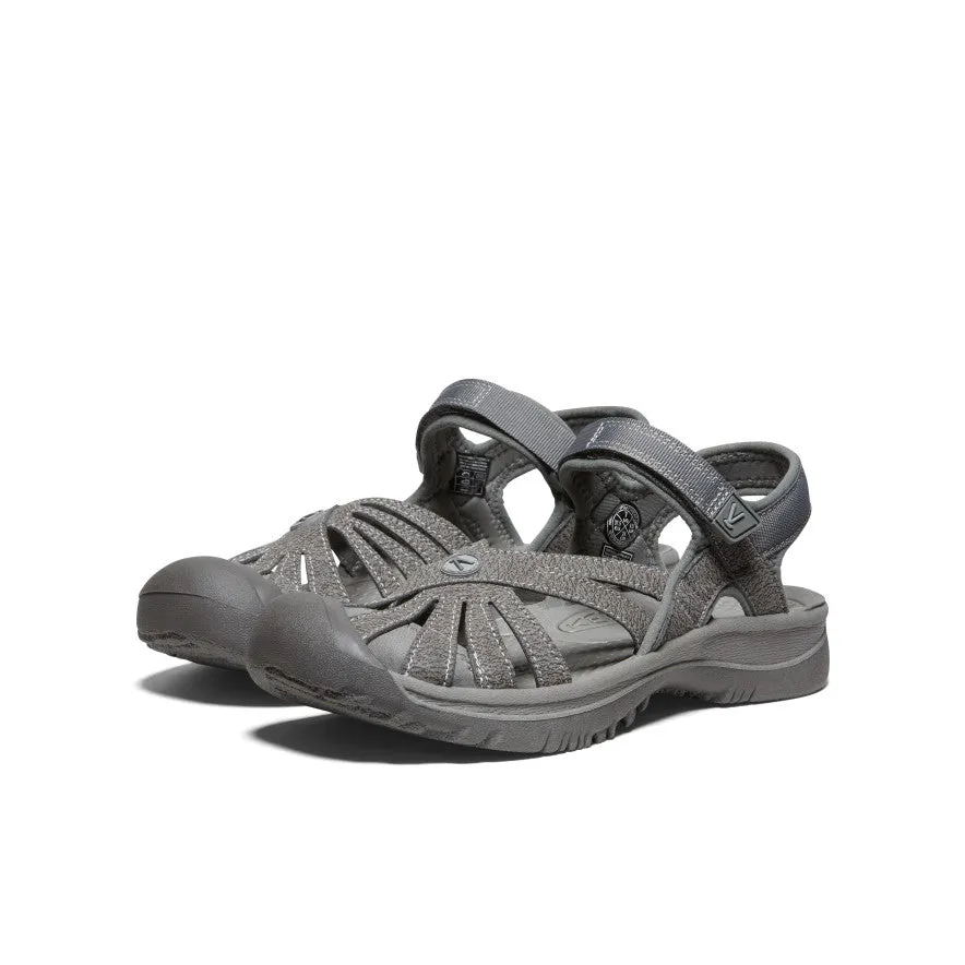 QuickDry Block Walk Women's Rose Sandal  |  Gargoyle/Raven