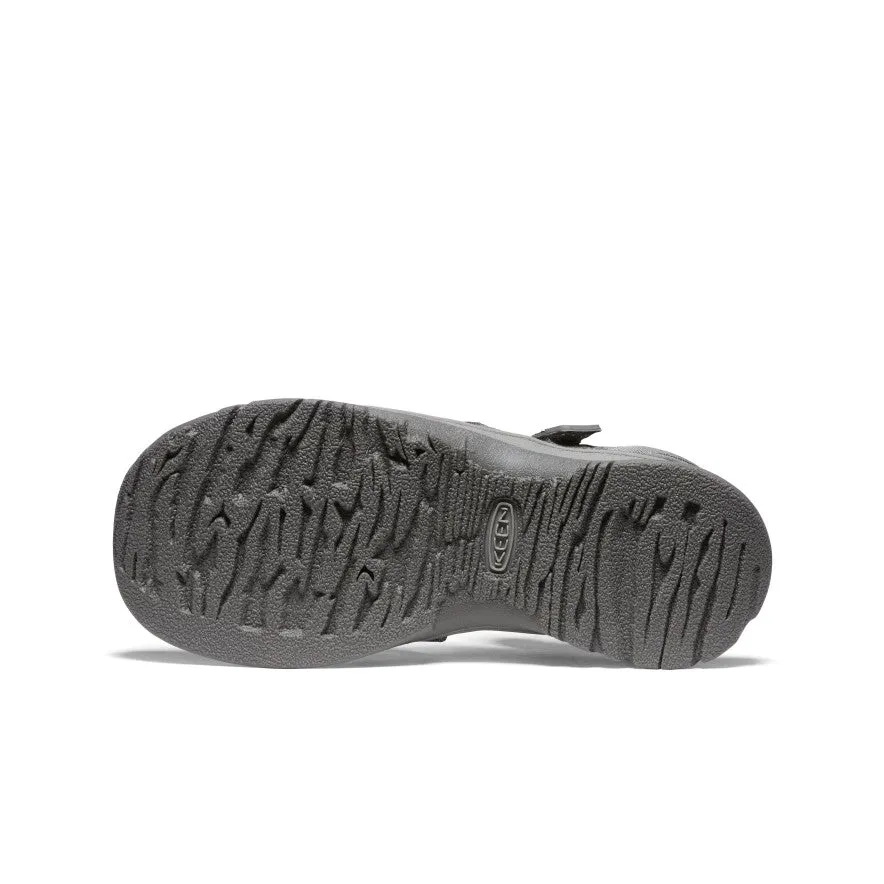 Flat Instant Step Women's Rose Sandal  |  Gargoyle/Raven