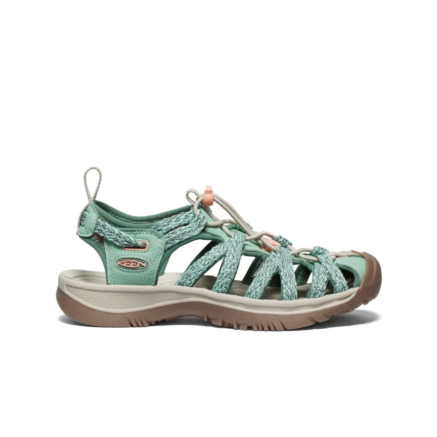 Women's Whisper  |  Granite Green/Peach Parfait London Cool