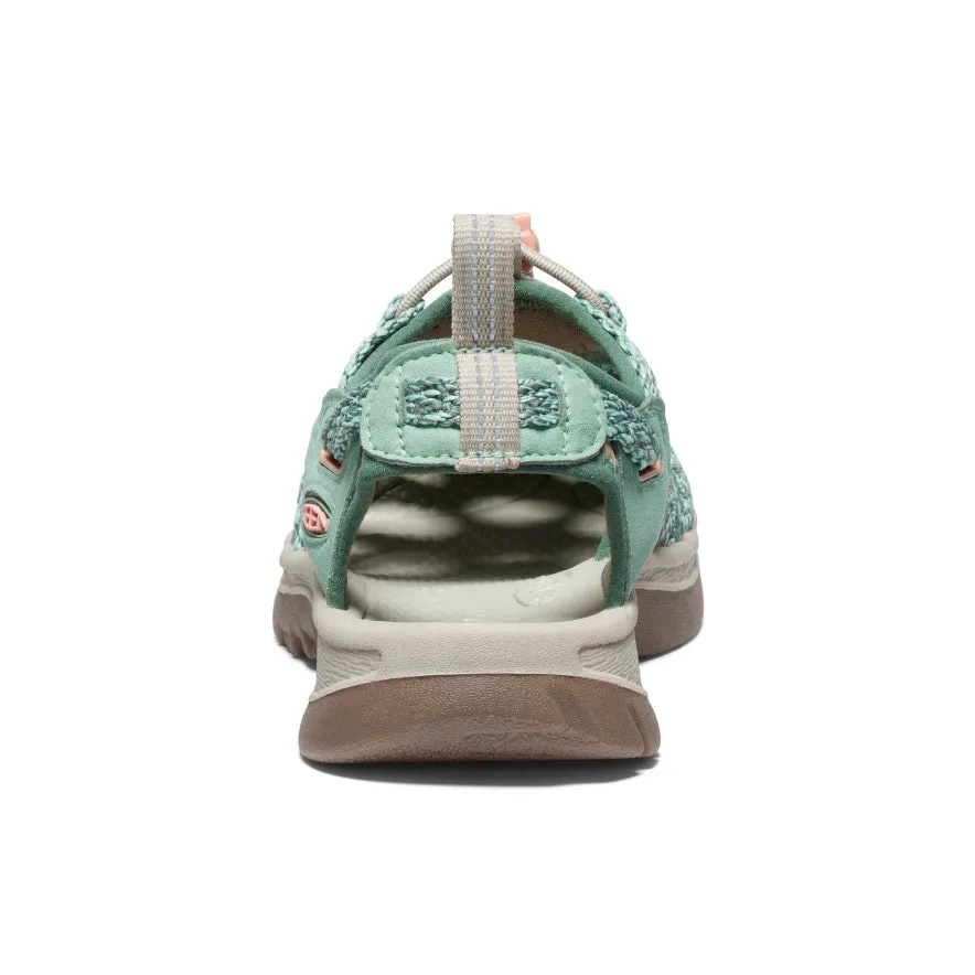 Trail Running Women's Whisper  |  Granite Green/Peach Parfait