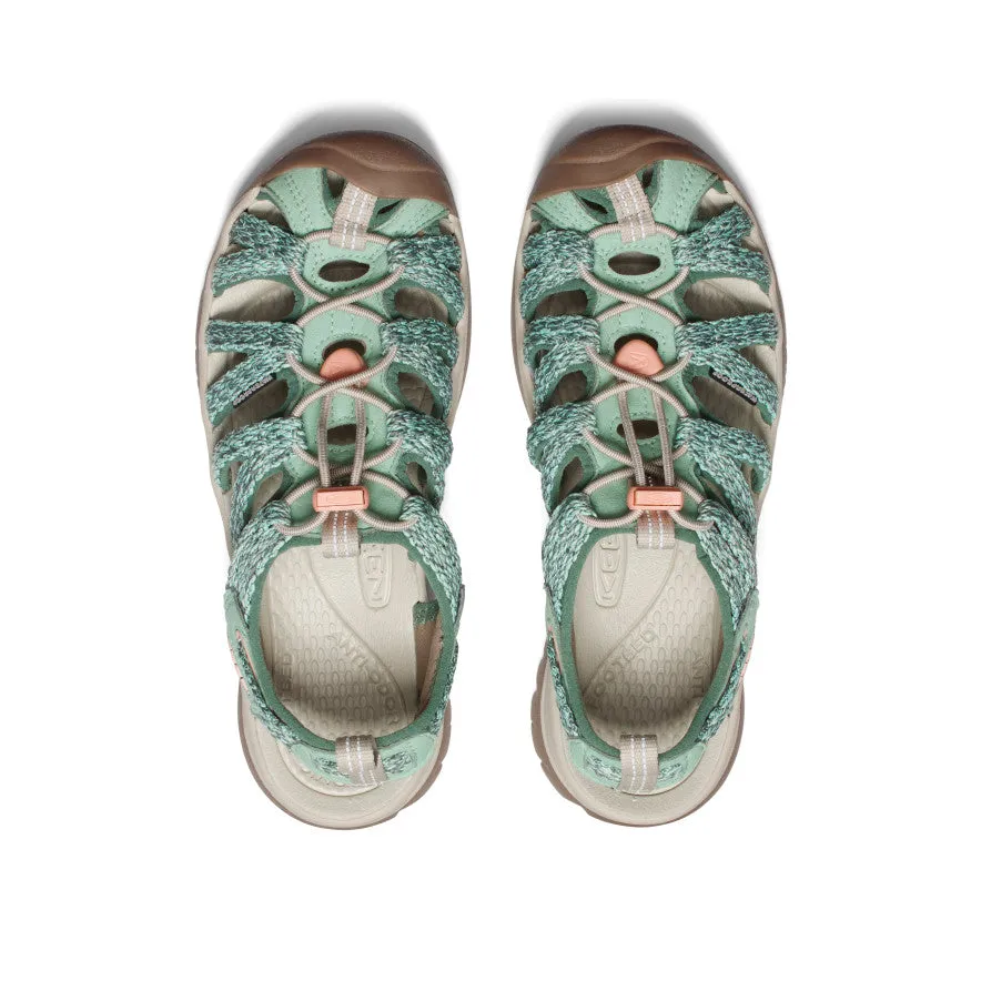 Women's Whisper  |  Granite Green/Peach Parfait Smart Fit Minimal Build