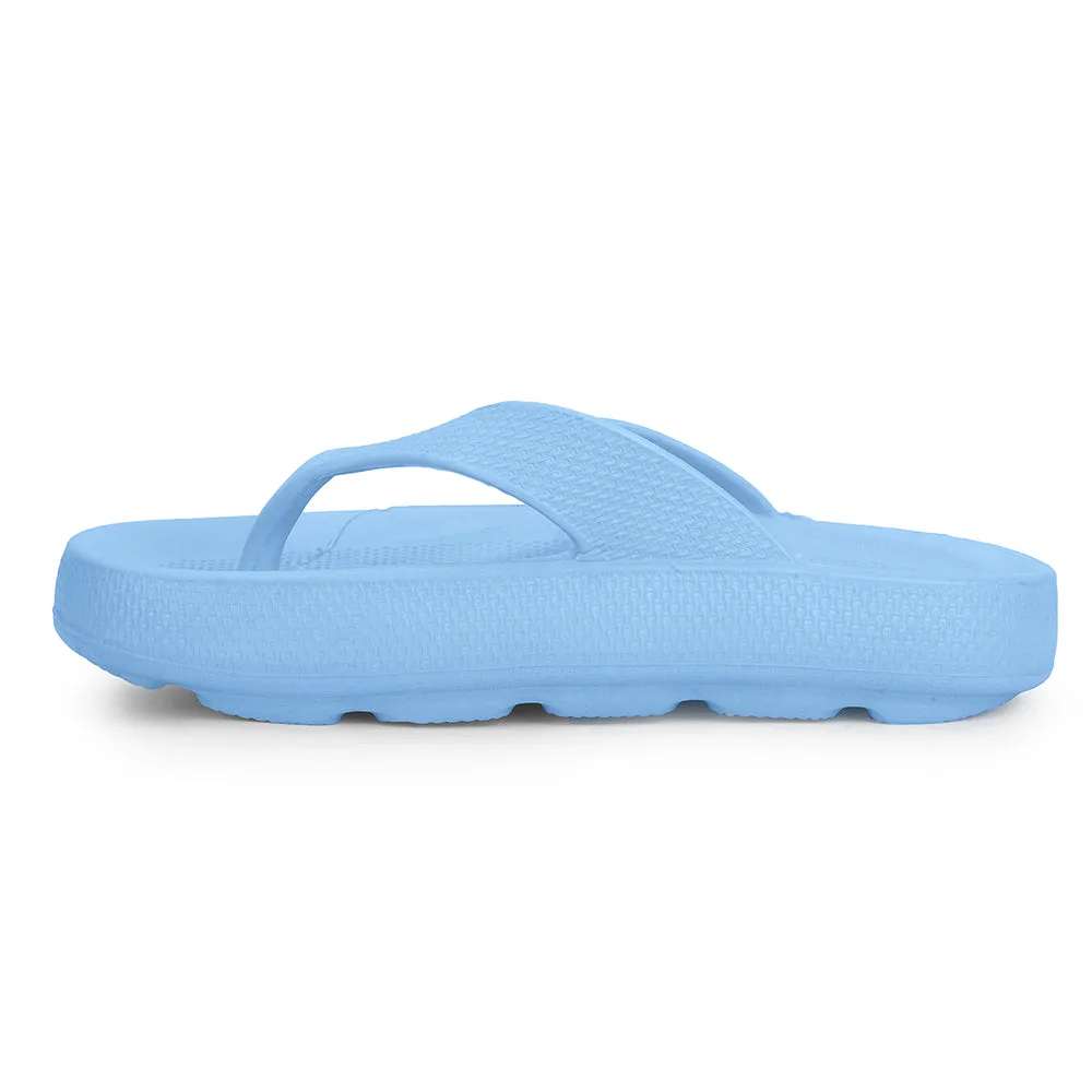 Play Hard Runway Glow A-HA Blue Casual Slipper For Women COMFYPRO By Liberty