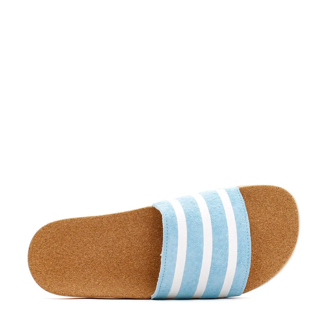 Running Adidas Originals Women Adilette Sky Blue White FX5918