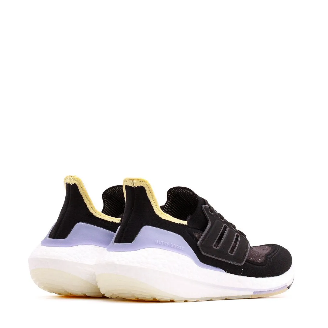 Modern Bold Color Play Adidas Running Women Ultraboost 21 Black S23841
