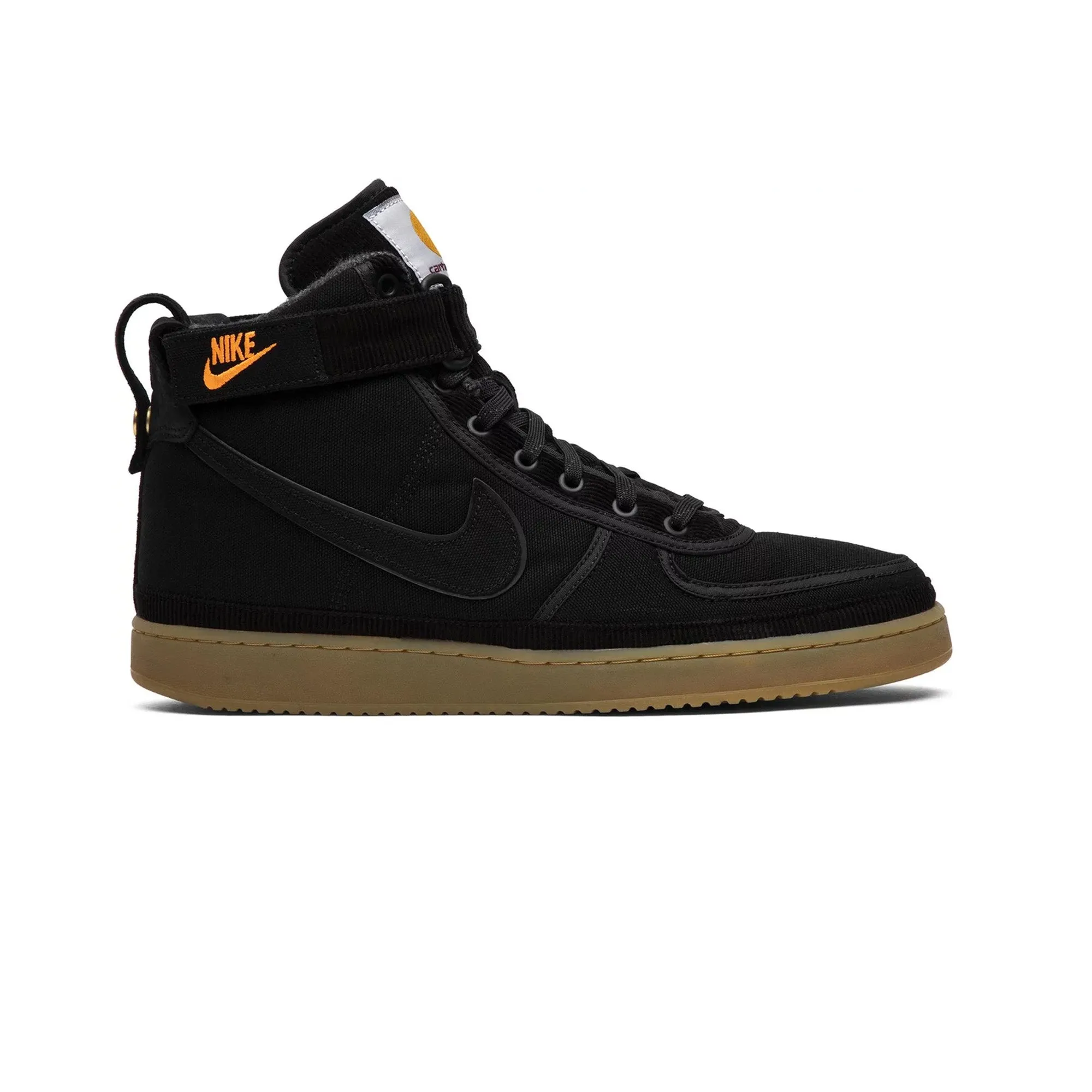 Forest Mood construction Nike Vandal High Supreme x Carhartt WIP 'Black' (2018)