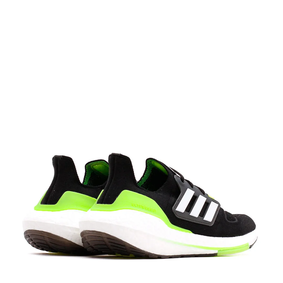 Adidas Running Men Ultraboost 22 Black Green GX6640 Non Slip Wellness Seekers