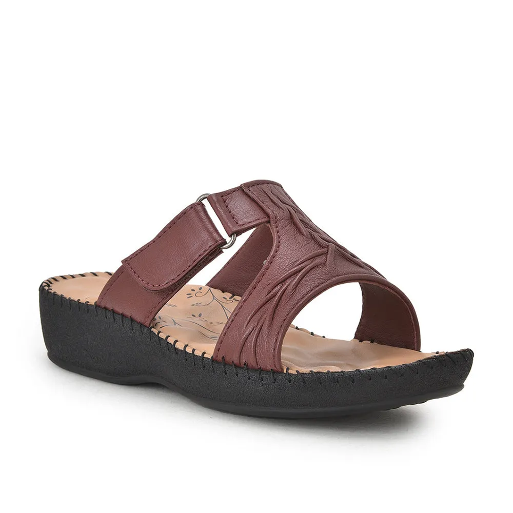 Healers Comfort (Cherry) Slippers For Women DR-526 By Liberty Business Mode Neo Pop