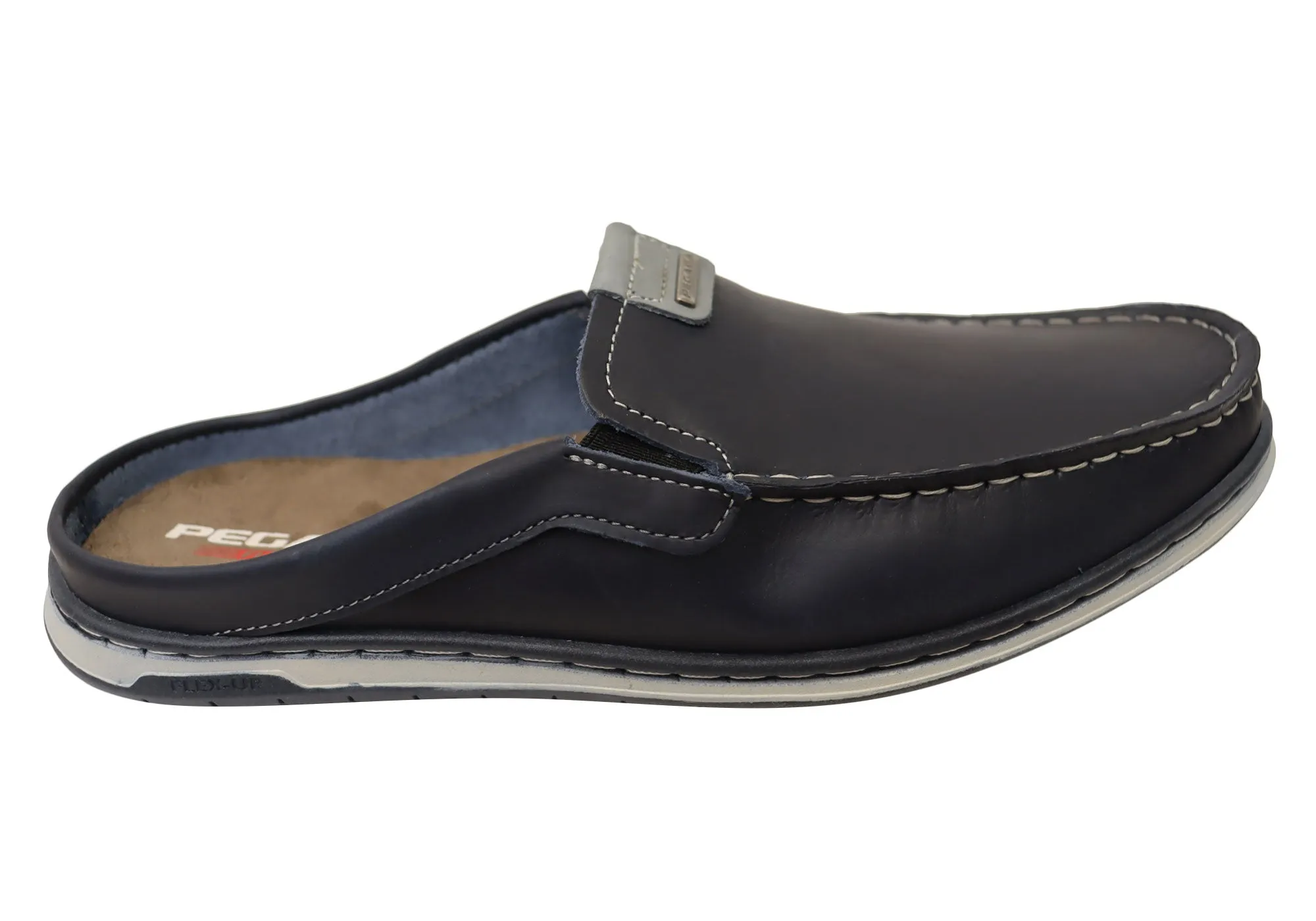 Rubber Sole Zero Effort Pegada Coast Mens Leather Slip On Comfort Casual Shoes Made In Brazil