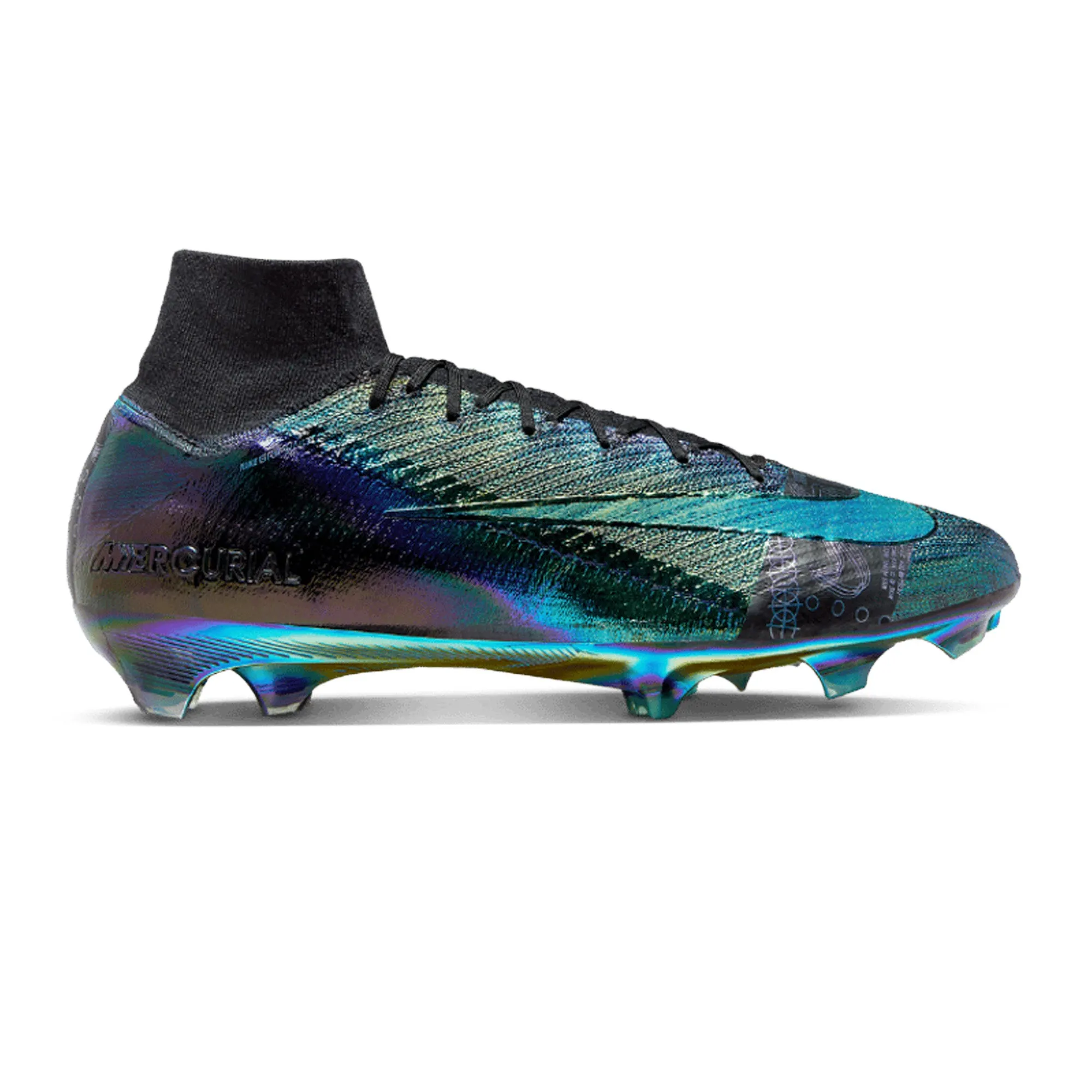 Quick Flex Secure Nike Mercurial Superfly 10 Elite FG 'Iridescent'