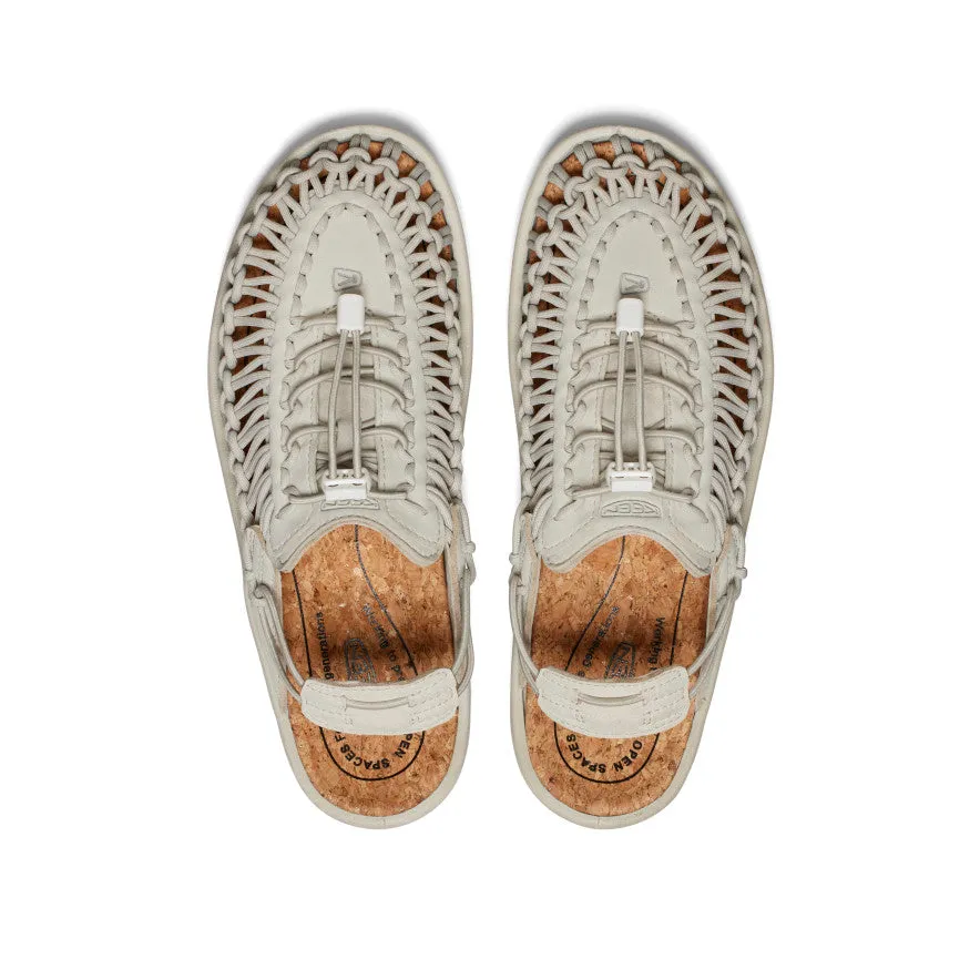 Comfortable Slip Sandals Textured Surface All Gender UNEEK II Convertible  |  Plaza Taupe/Plaza Taupe