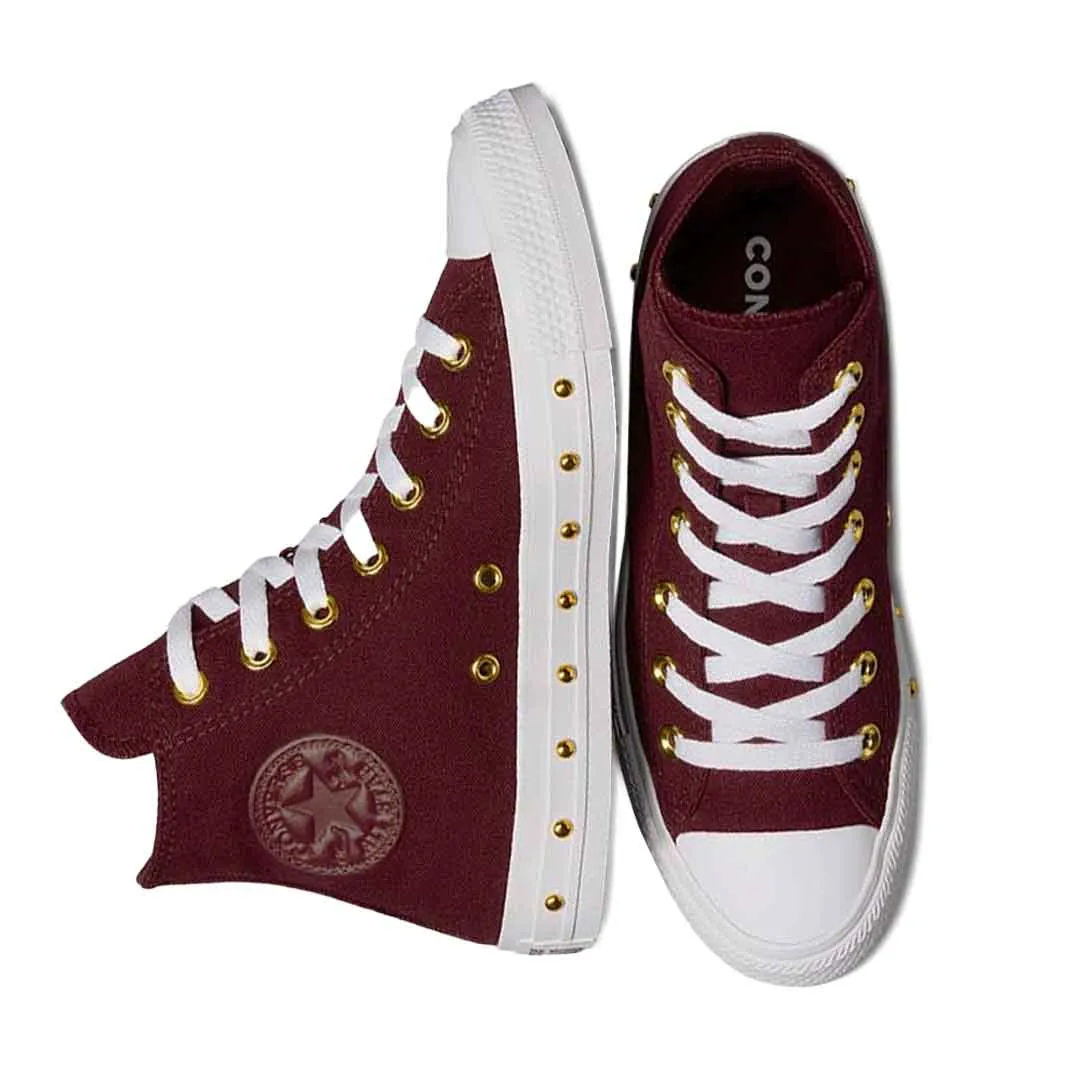 slow walk Converse - Women's Chuck Taylor All Star Studded High Top Shoes (A07906C)