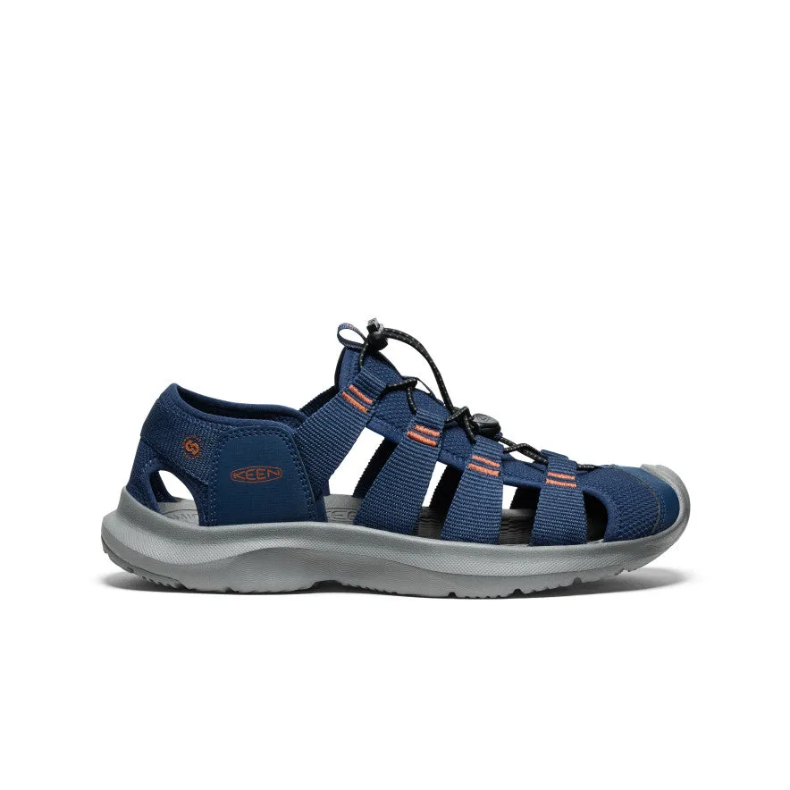 Men's Seanik H2 Sandal  |  Naval Academy/Gold Flame Easy Step Footwear Travel Vibe