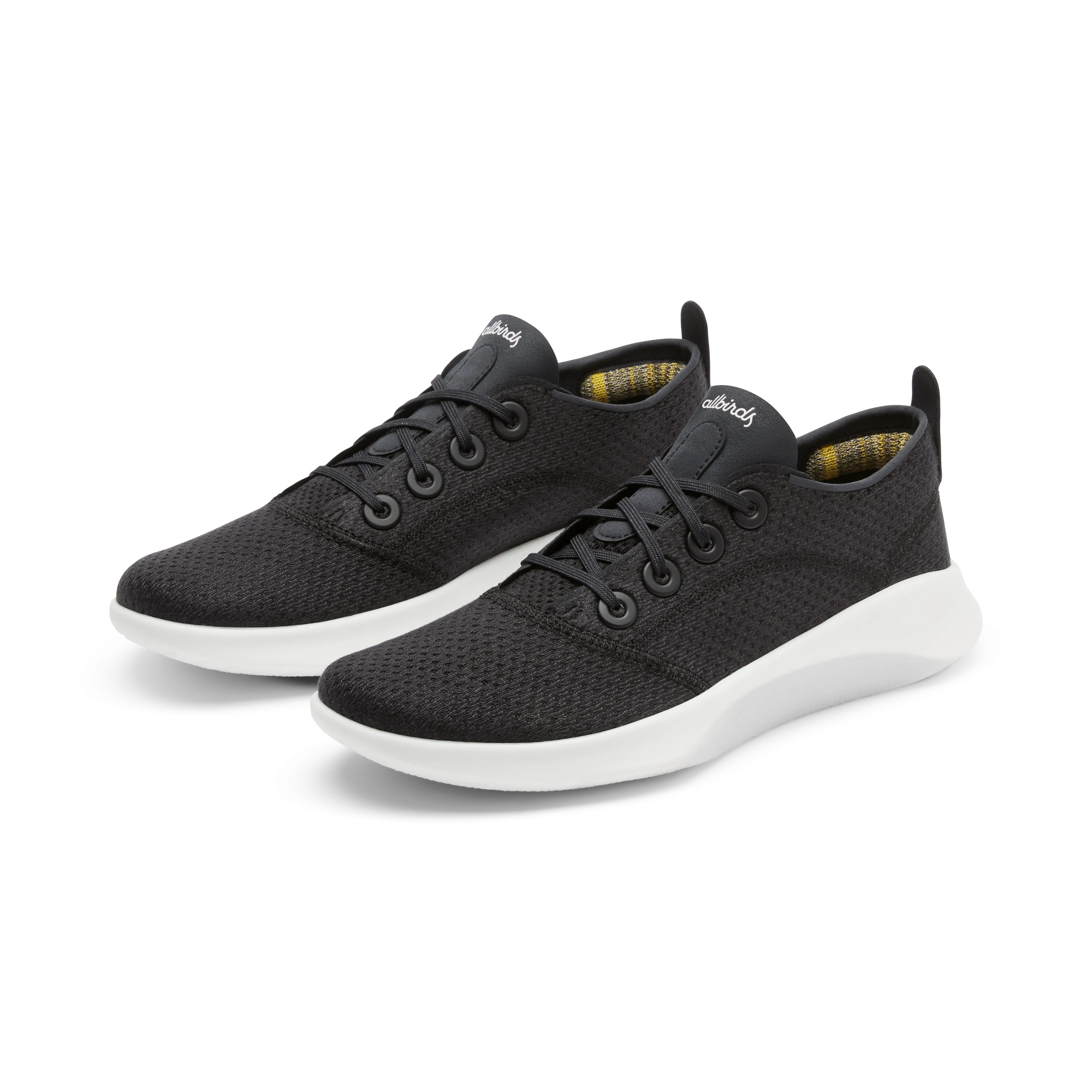 Women's SuperLight Tree Runners - Natural Black/Dark Grey (Blizzard Sole) Motion Cushion