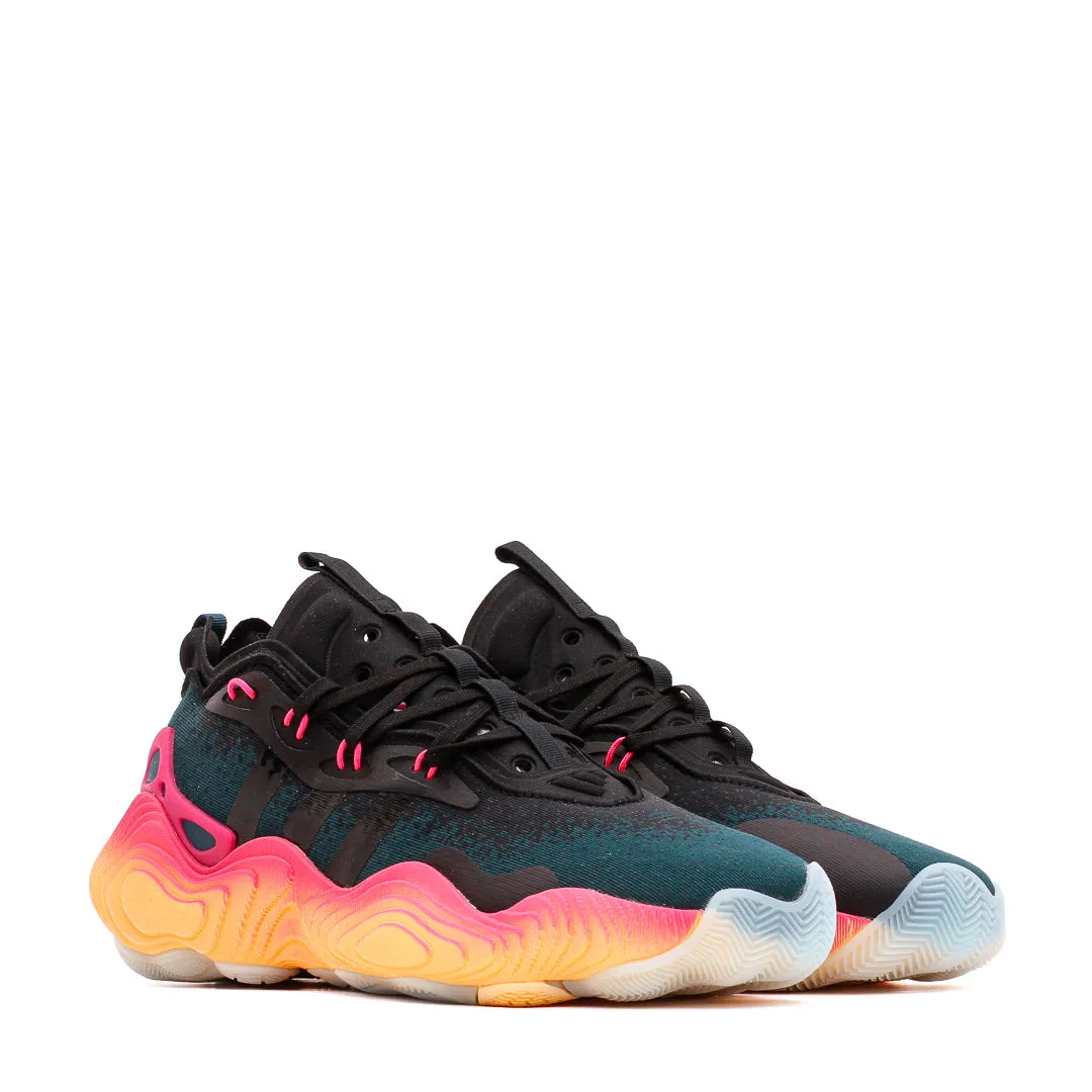 Stable base Adidas Basketball Men Trae Young 3 Core Black IE9303