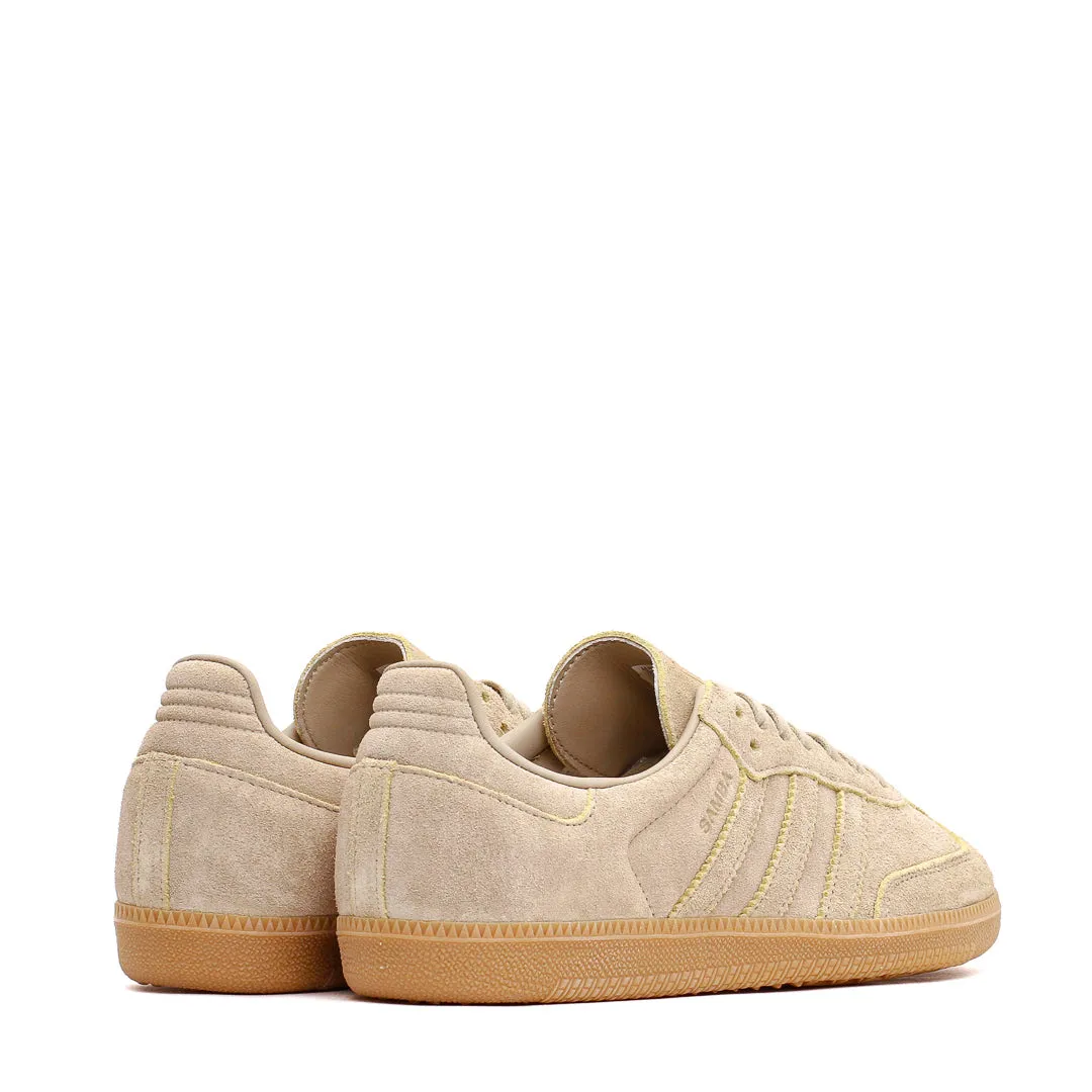 Breathable Upper Adidas Men Samba OG Clay Brown Oat JI3210