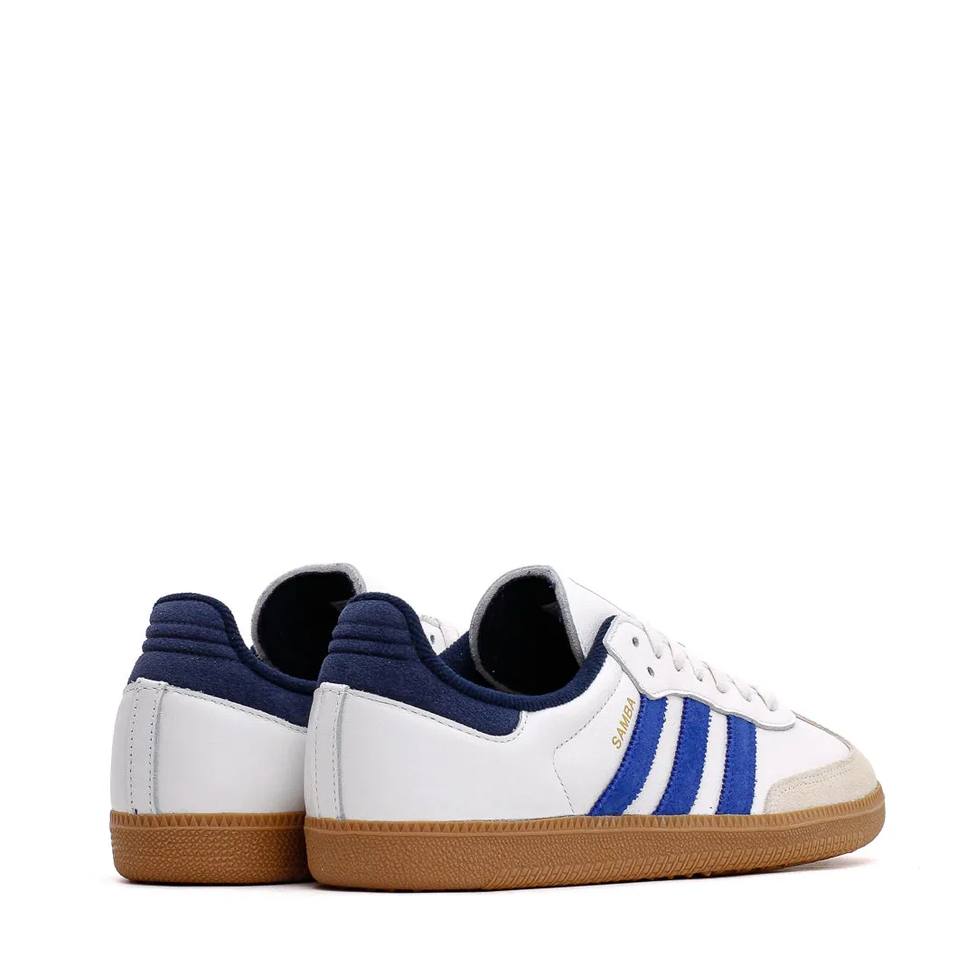 Picnic Easy Durable Construction Adidas Men Samba OG White Blue Gum JH5632