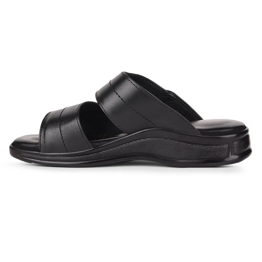 Healers By Liberty 2050-905 Casual Slippers For Men - Black Trend Glow