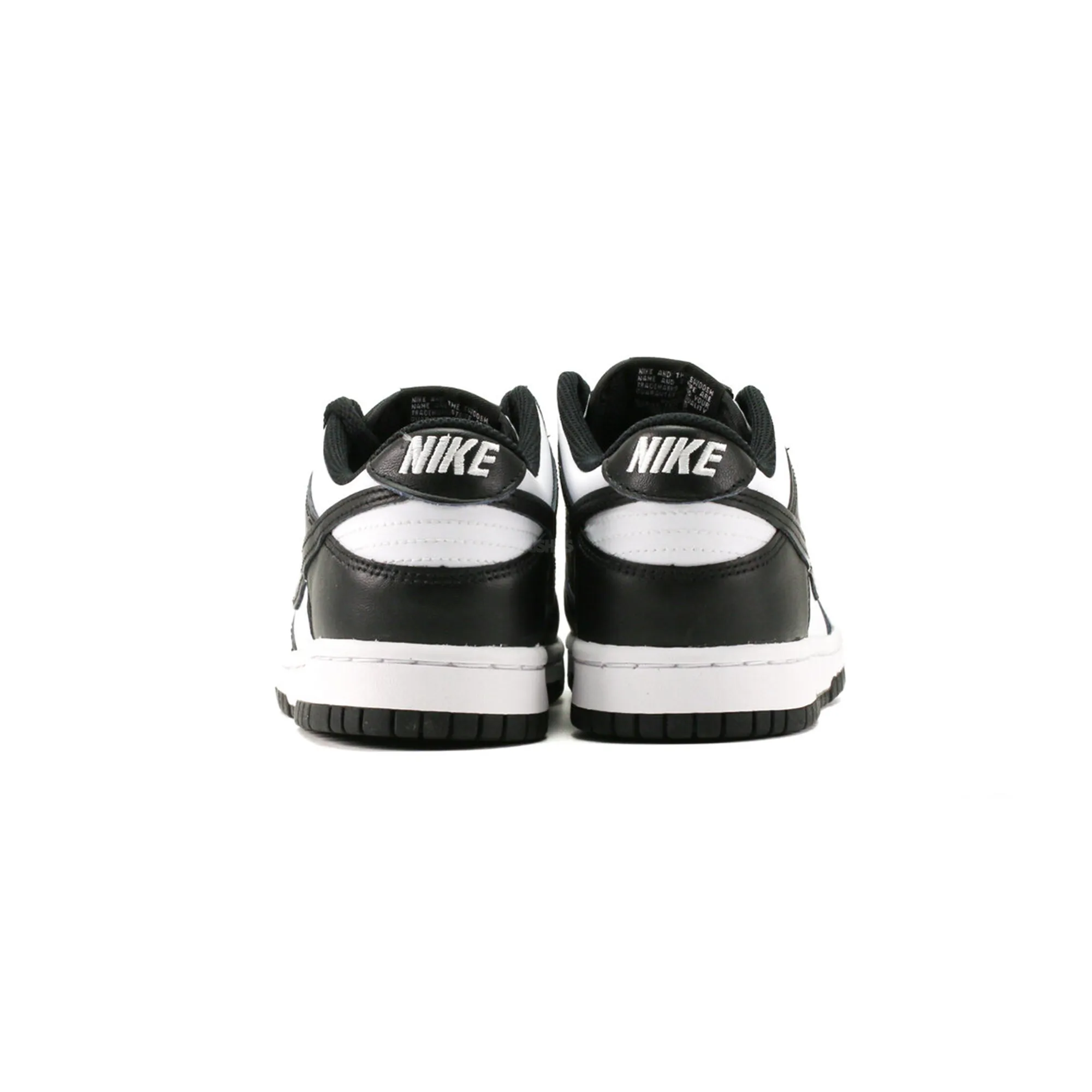 Nike Dunk Low Retro 'White Black Panda' Women's (2021) Lace Up Style Game Fit