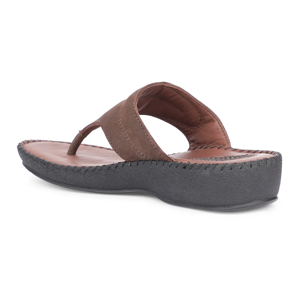 Valley Run Healers Casual Brown Slippers For Women J332-11 By Liberty