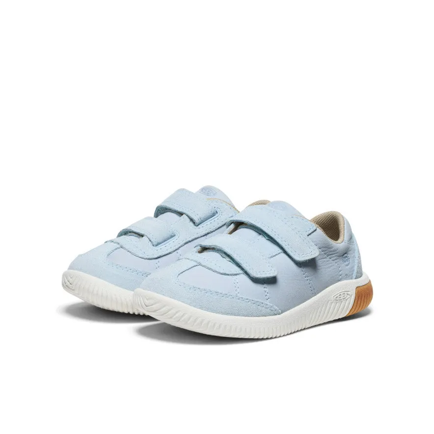Elastic laces Comfortable Design Little Kids' KNX T-Toe Sneaker  |  Skyway/Star White