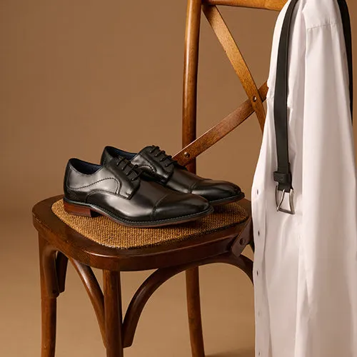 Bryan Dress Shoes Black Designer Runway