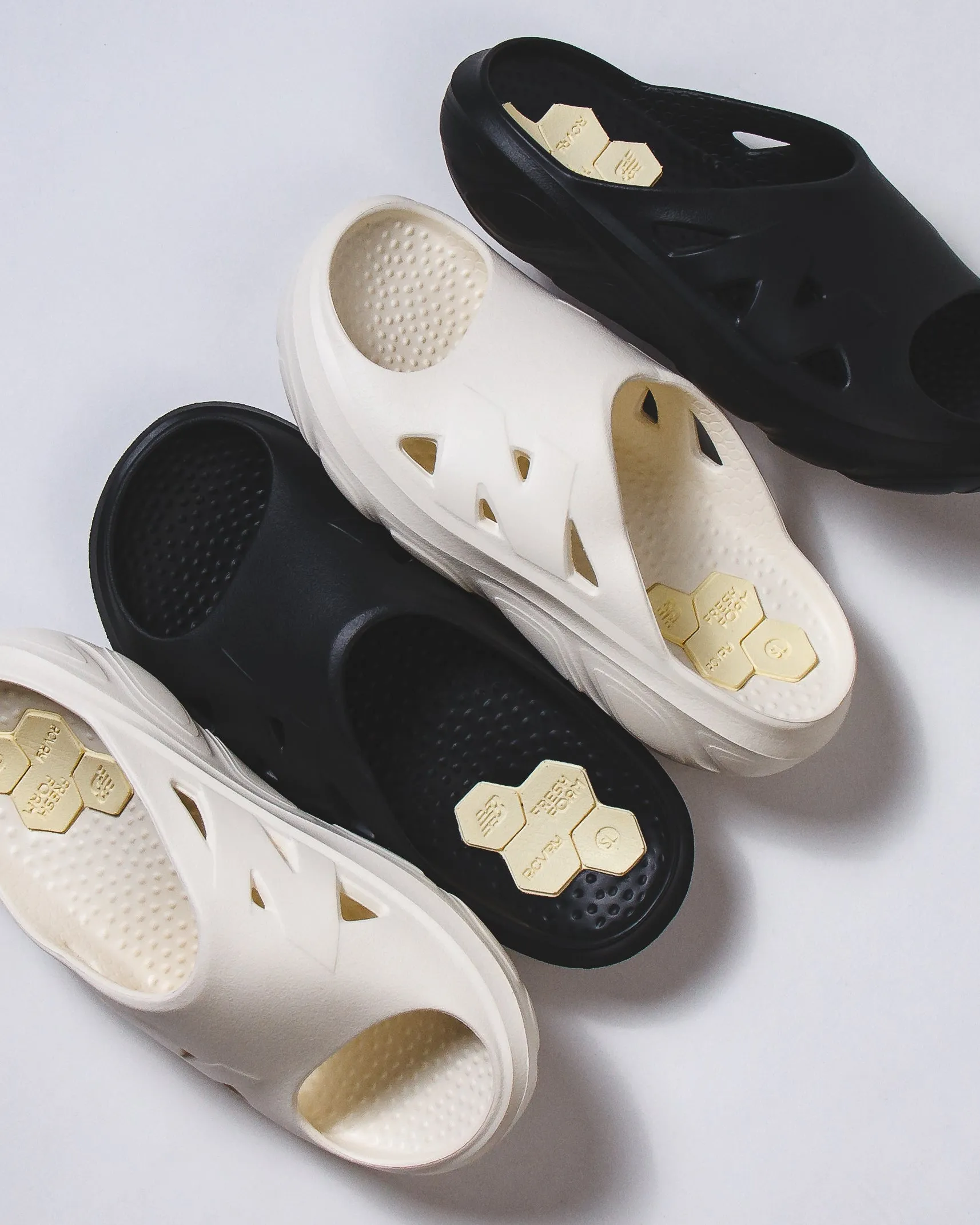 New Balance Men Fresh Foam RCVRY Slide Phantom RCVRYSK1 Icon Walk