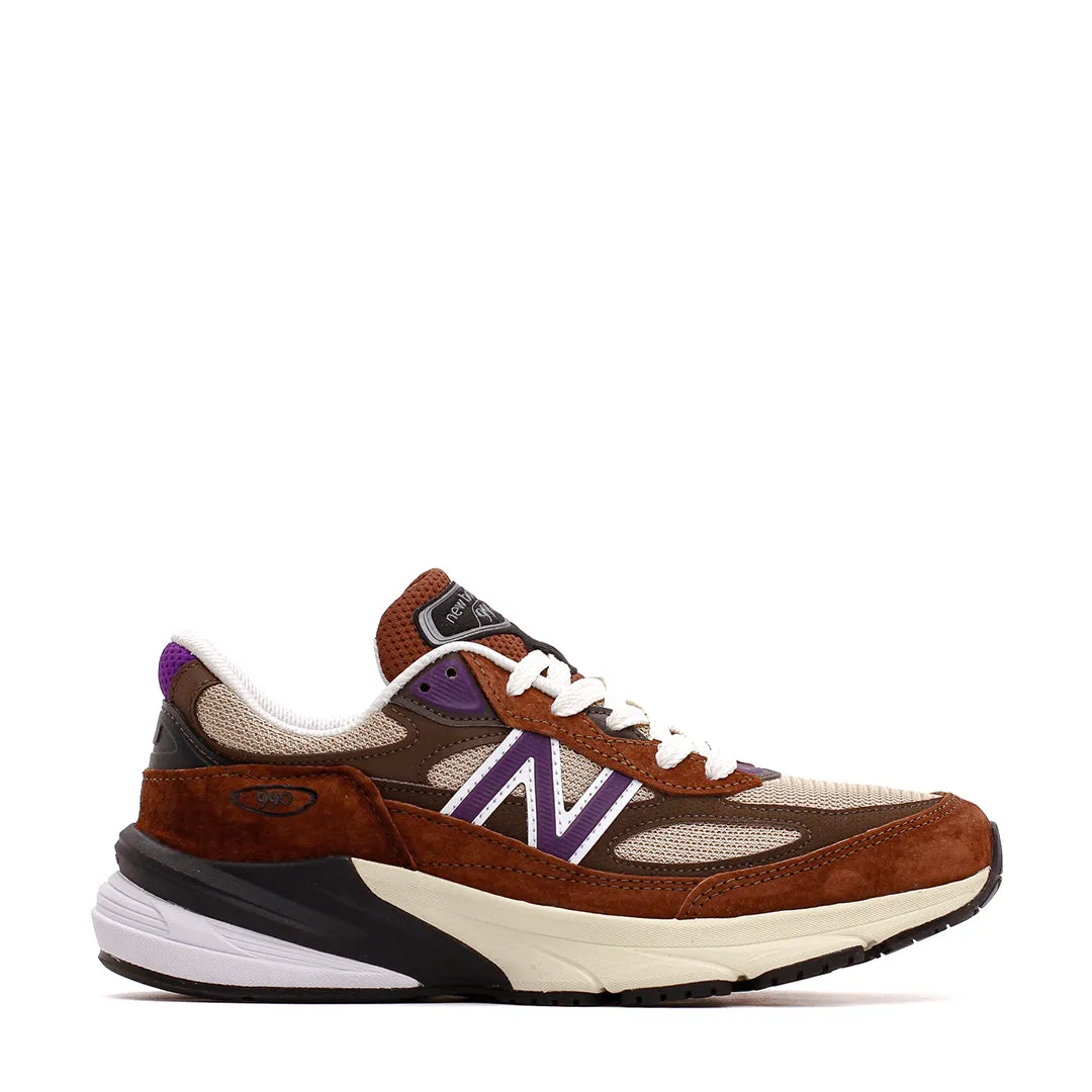 New Balance Unisex 990v6 Rich Oak Cosmic Grape U990OP6 Quiet Step