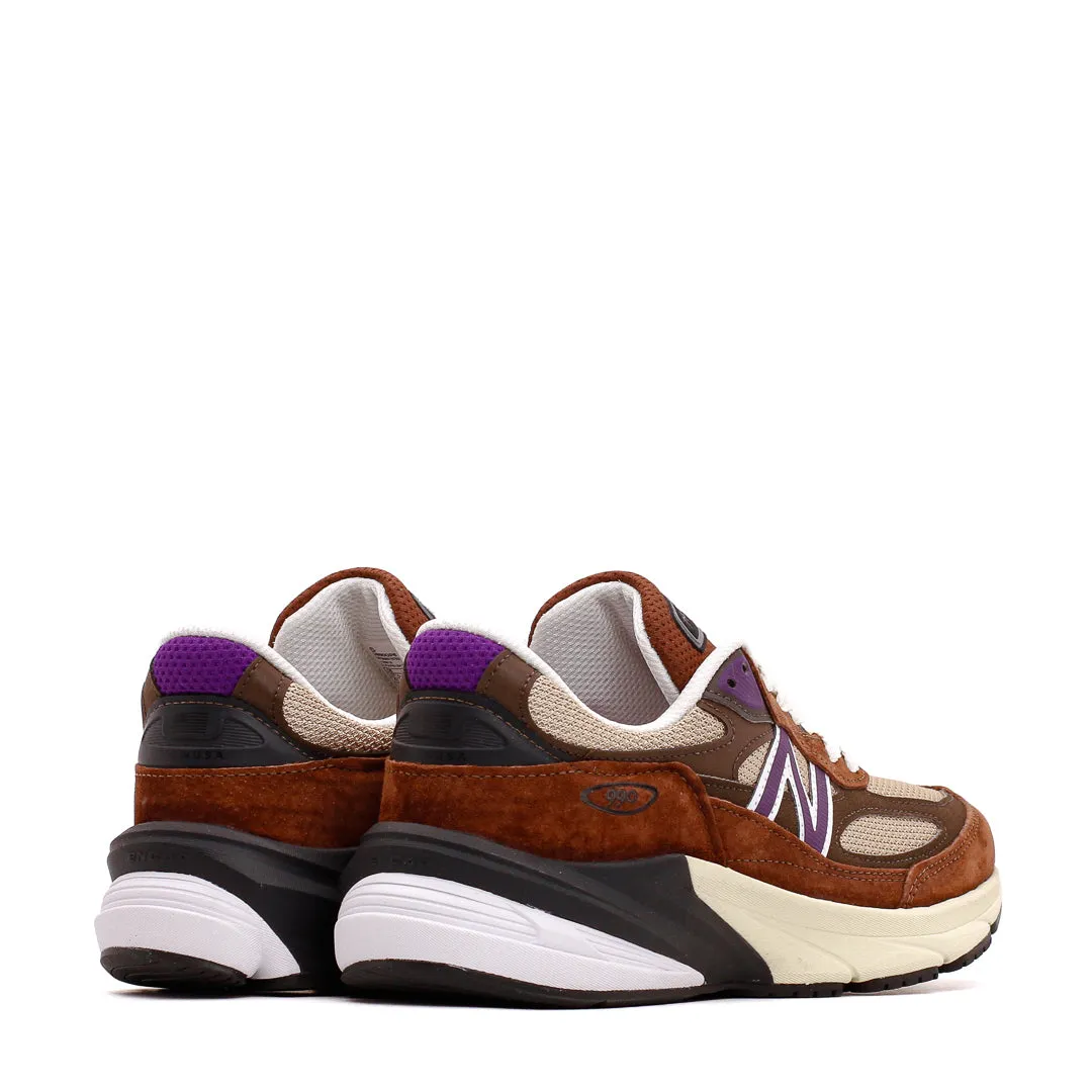 Mono Style Flexible New Balance Unisex 990v6 Rich Oak Cosmic Grape U990OP6