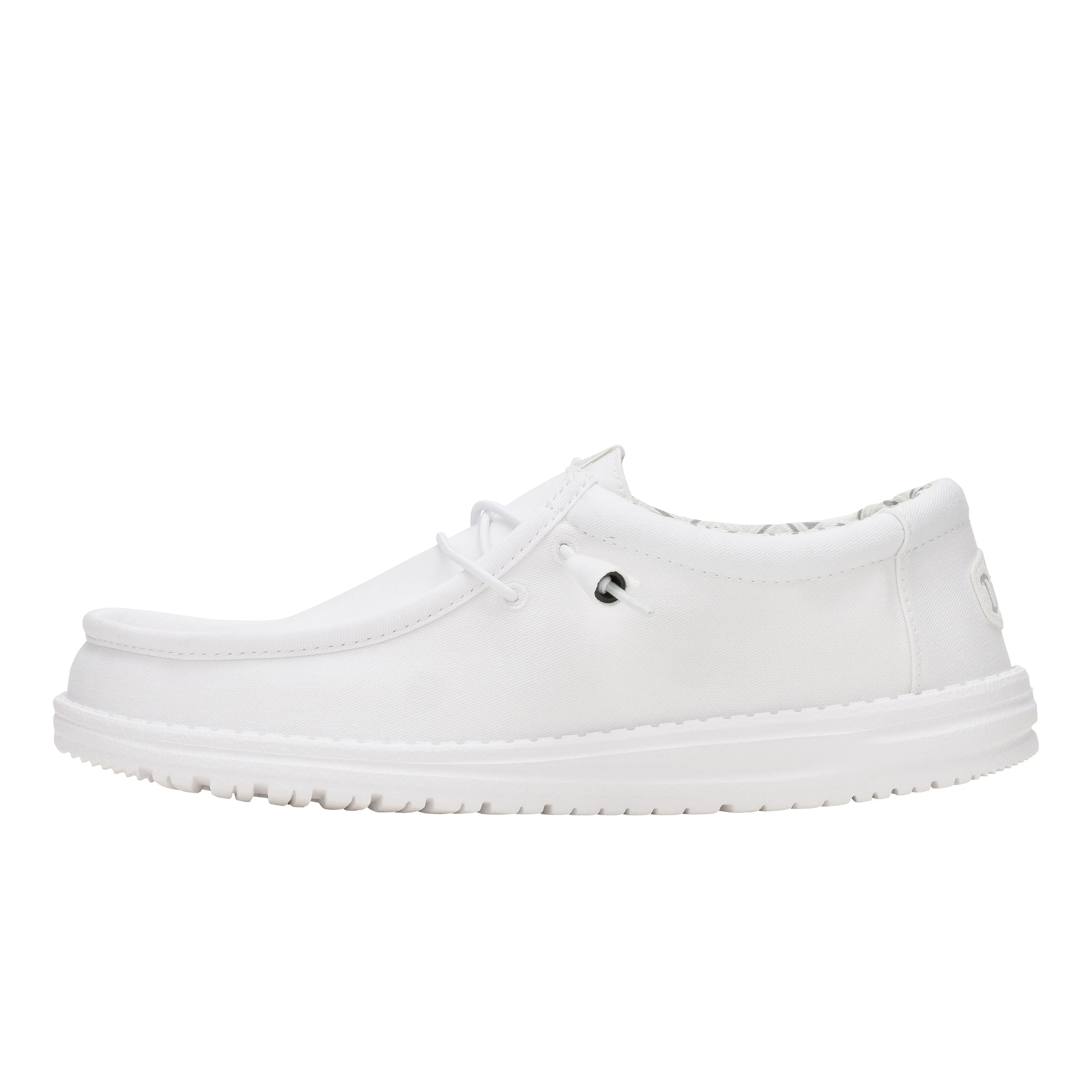 Wally Stretch Canvas Wide - White/White Heat Mode Athletic