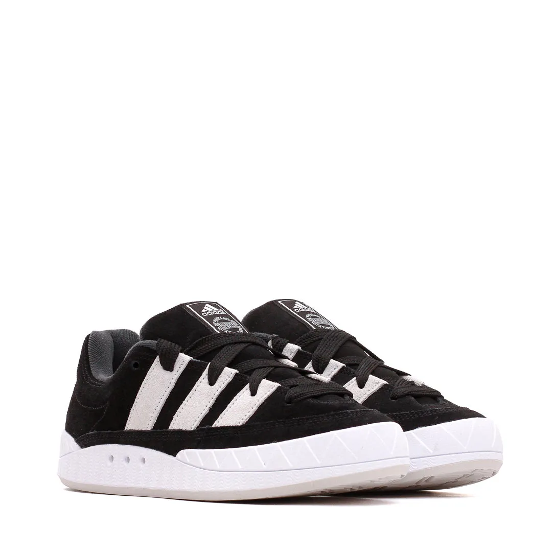 Adidas Originals Men Adimatic Black White ID8265 Elastic laces Stud Cool