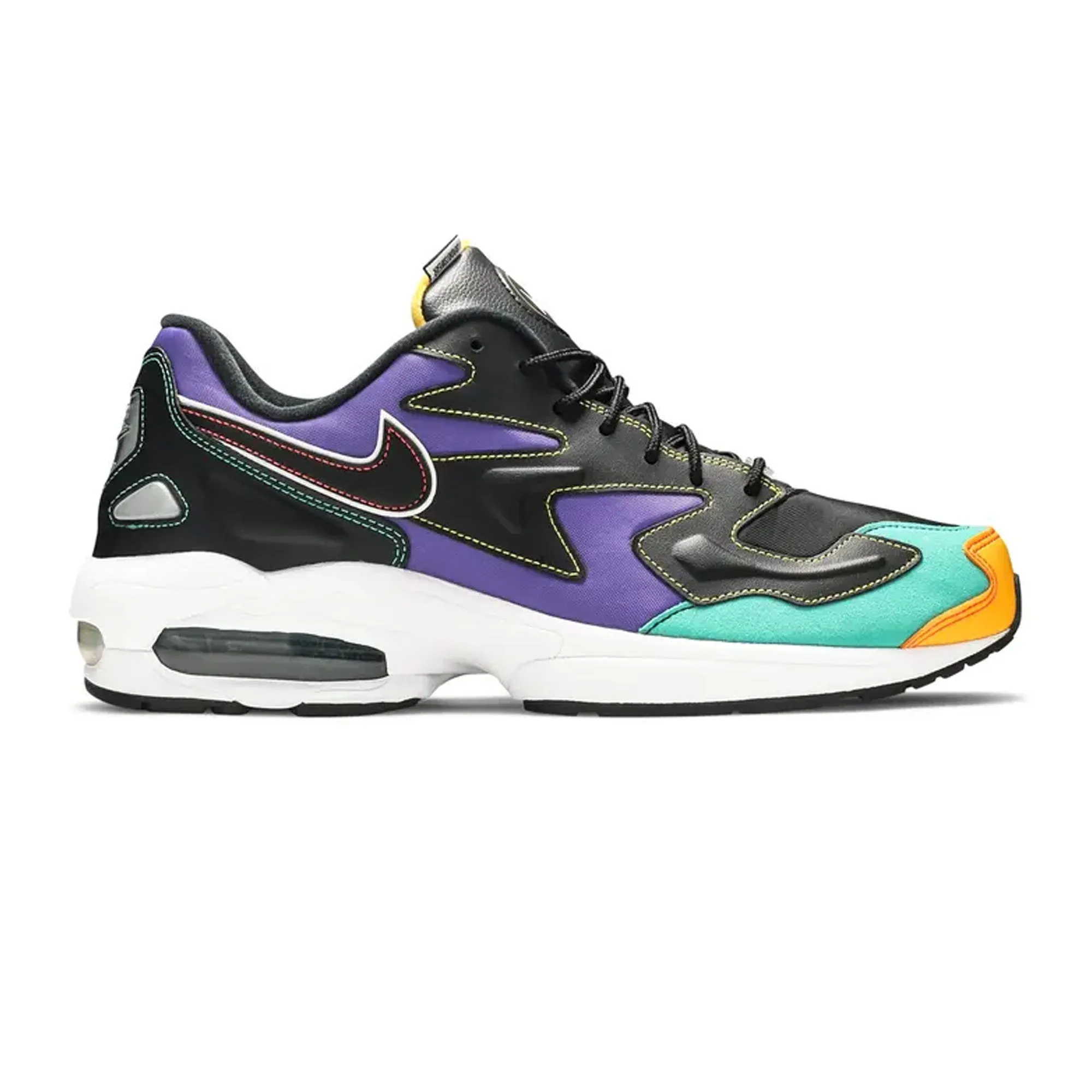 Air Max 2 Light 'Black Contrast Stitching' (2021) Fashion Glow