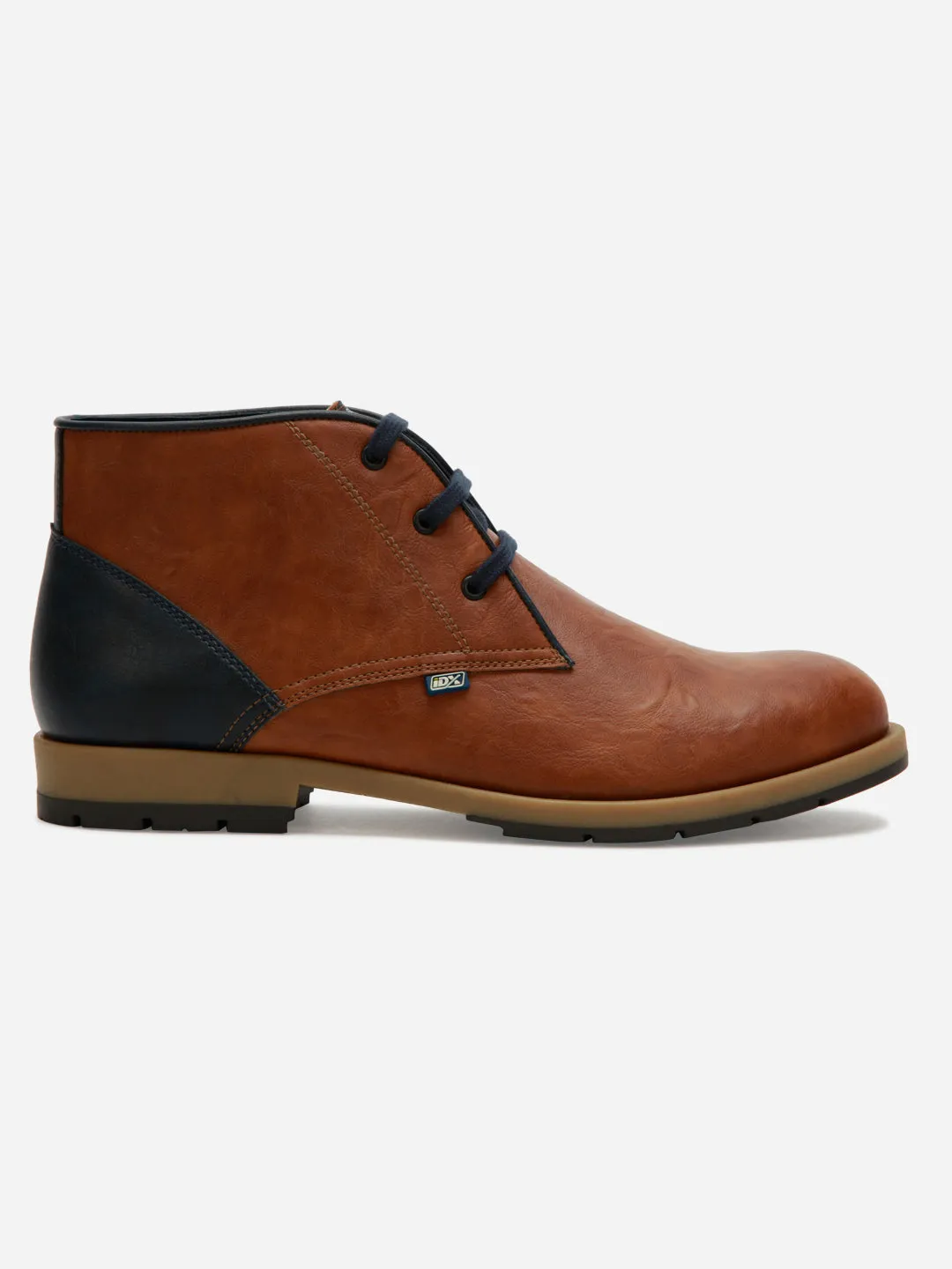 Foam Lining Running Errands Performance Men's Tan Round Toe Boot (IX1020)