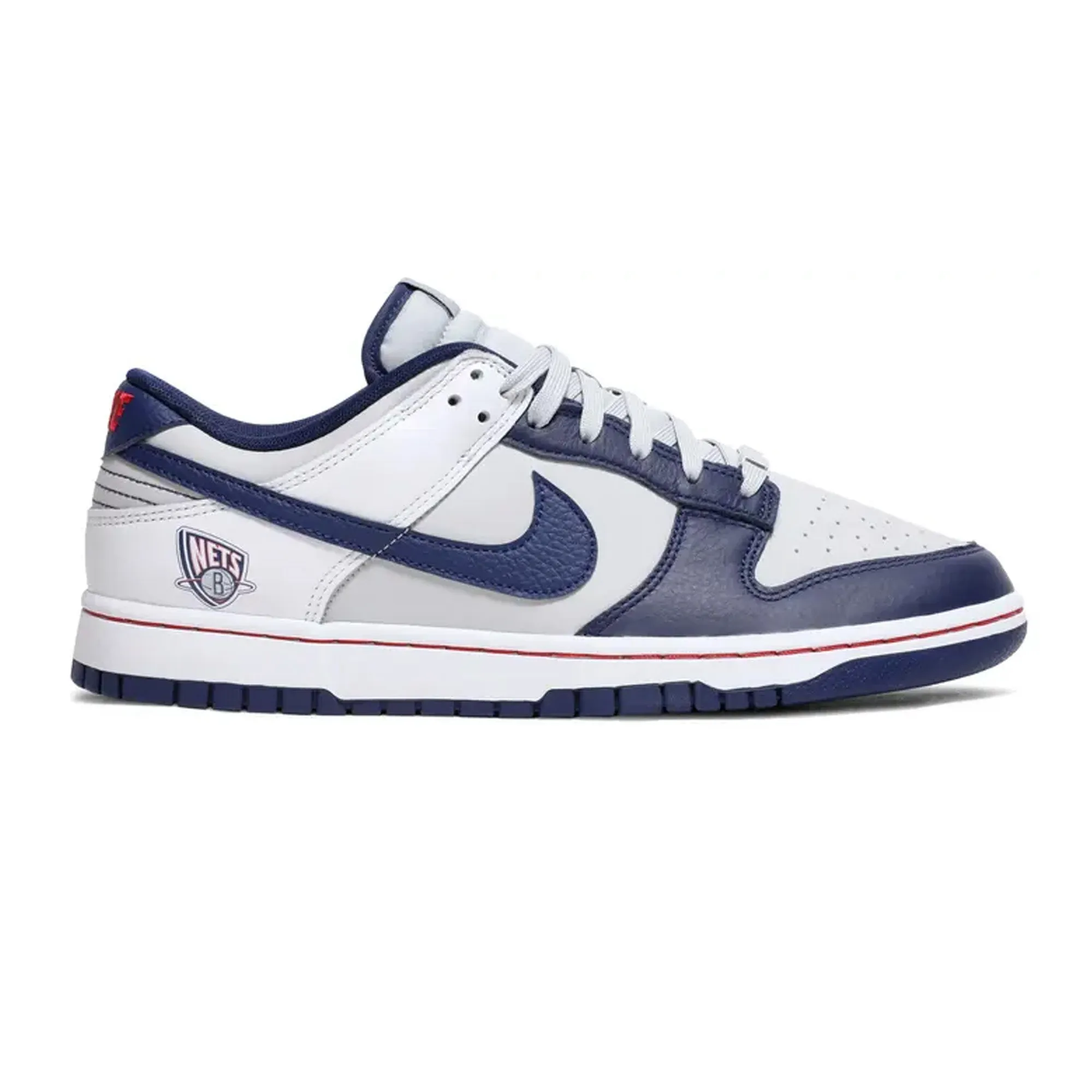 Nike Dunk Low EMB NBA 75th Anniversary 'Brooklyn Nets' (2021) Elastic