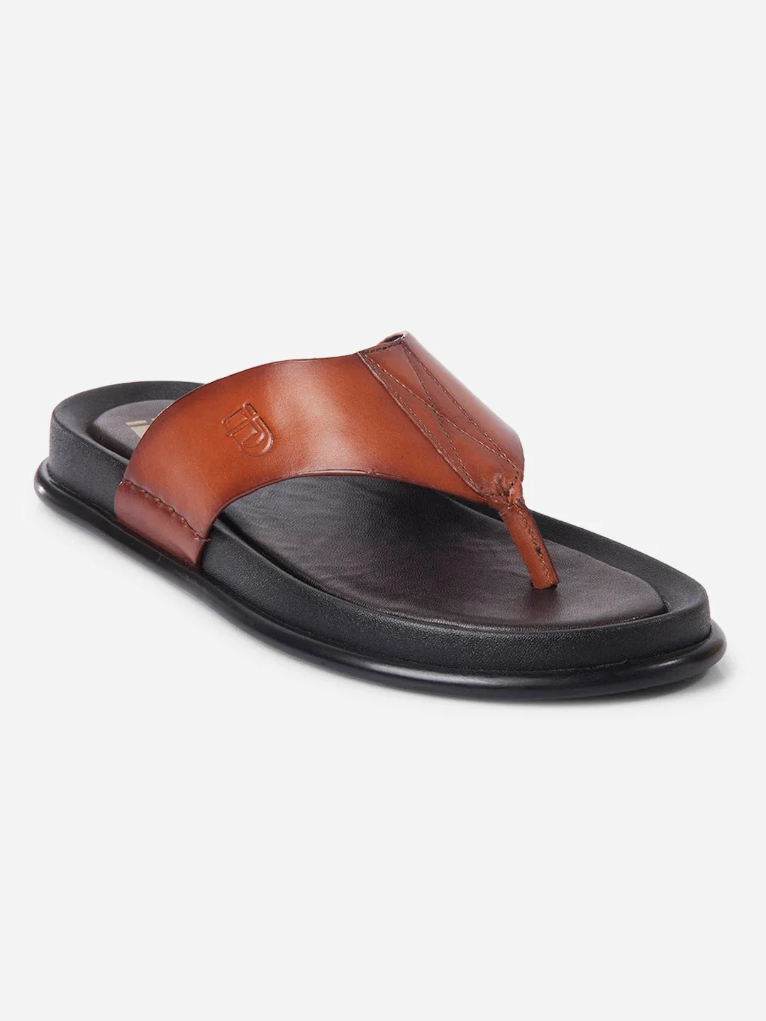 Anytime Go Snow Ride Men's Tan Thong Sandal (ID4268)