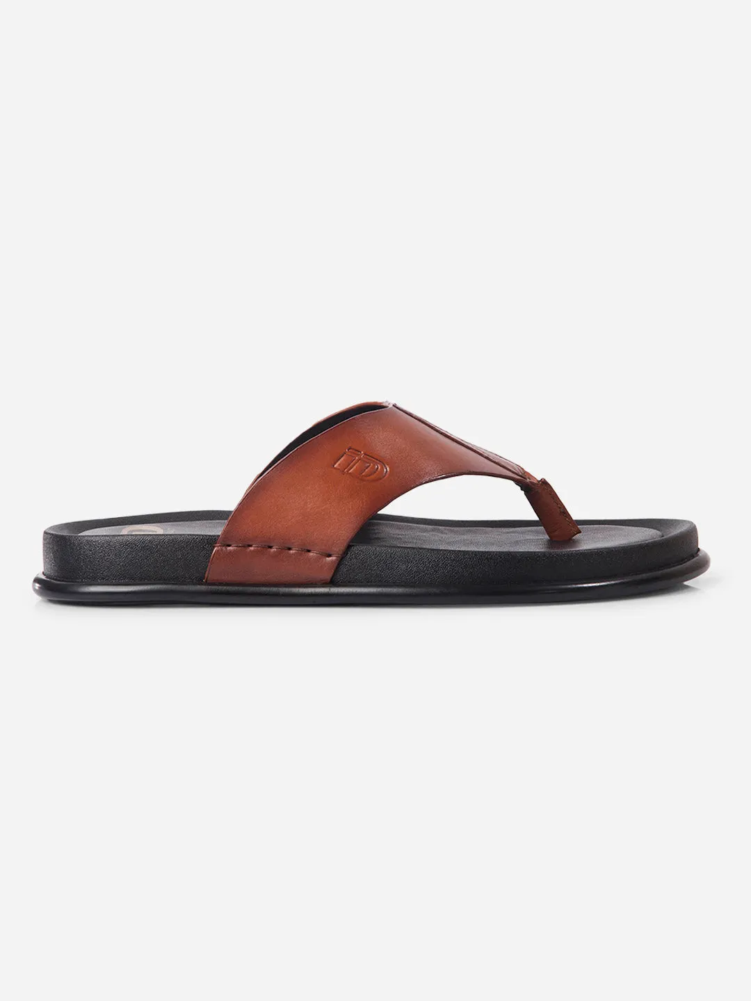 Men's Tan Thong Sandal (ID4268) Mind Ease