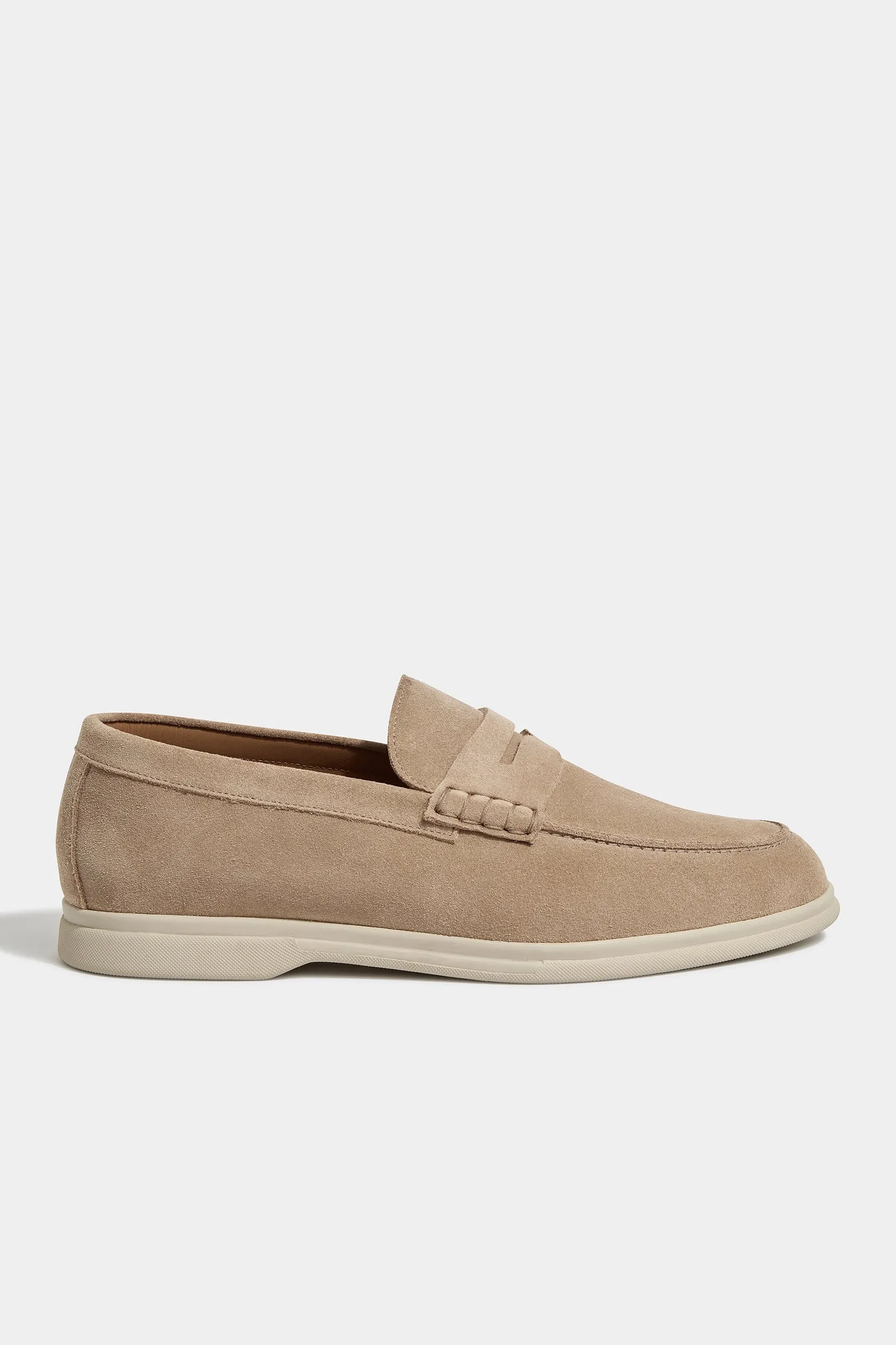 Beige penny loafers - Made in Italy Club Meet