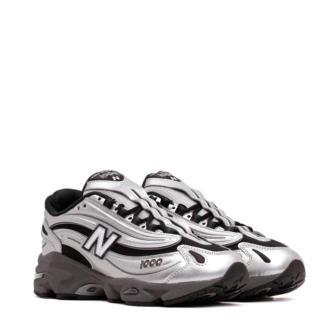 New Balance Men 1000 Black Metallic M1000EGR Slim Line
