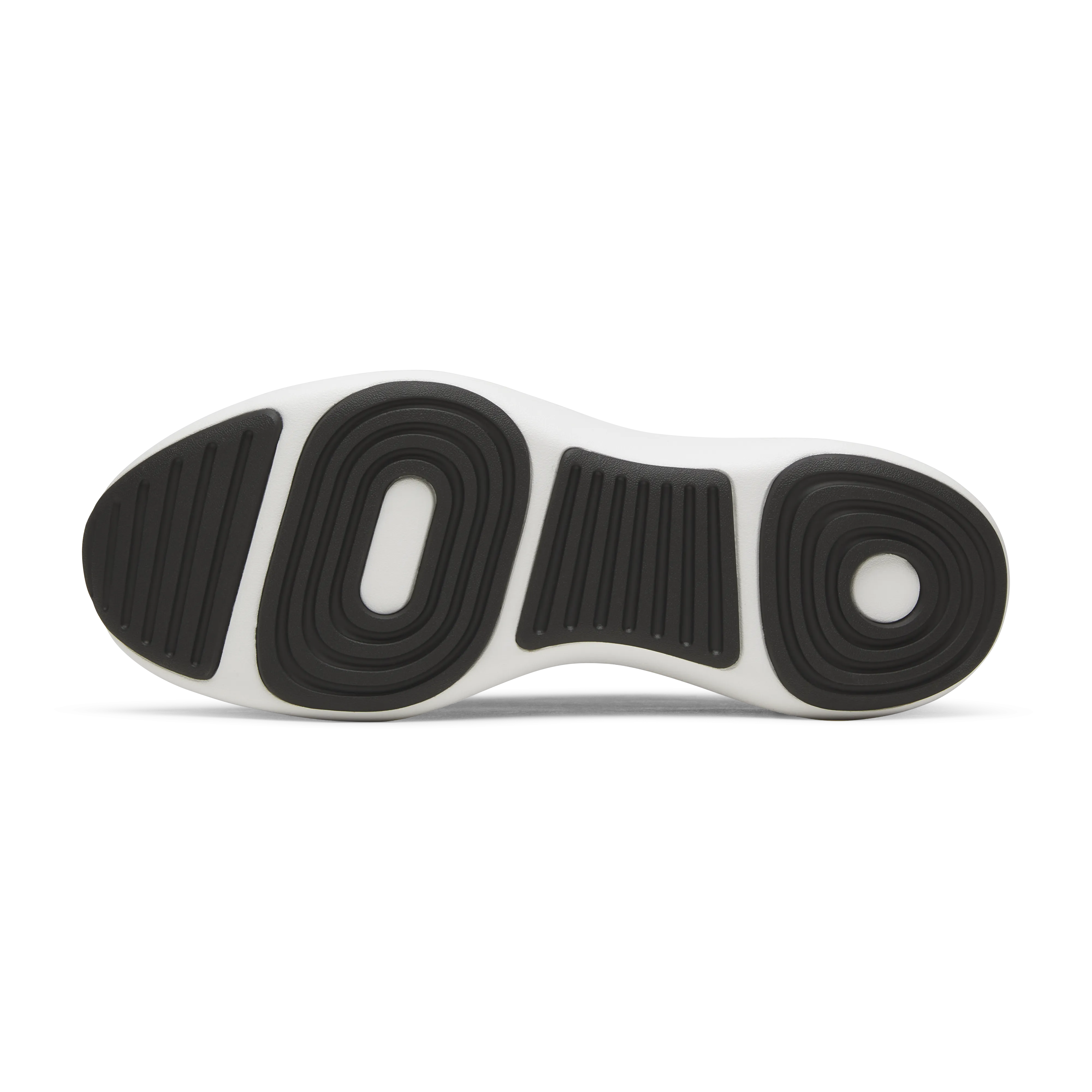 Anti Slip Groove Pattern Grip Control Women's Wool Strider - Dark Navy (Blizzard Sole)