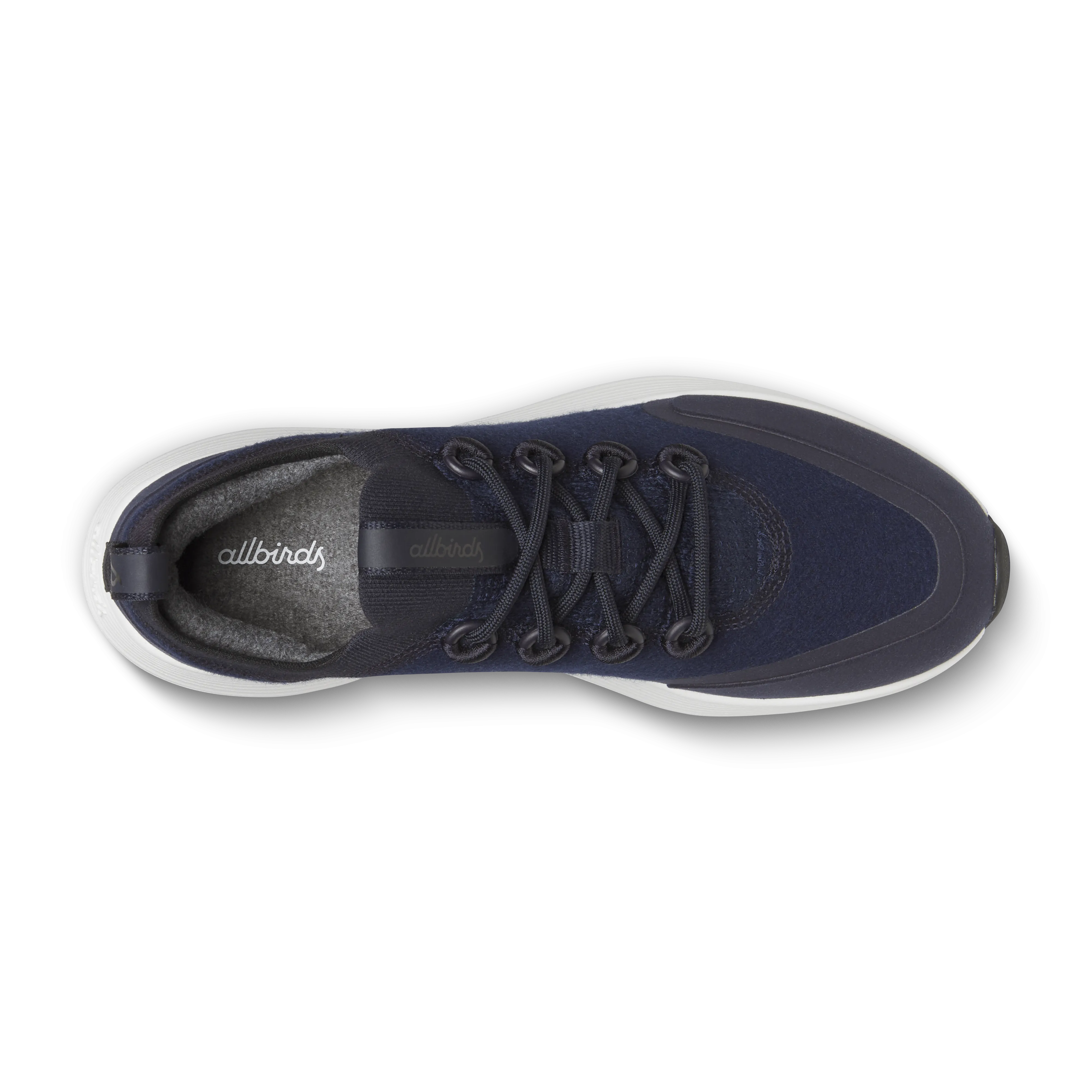 Sweat Control Women's Wool Strider - Dark Navy (Blizzard Sole)