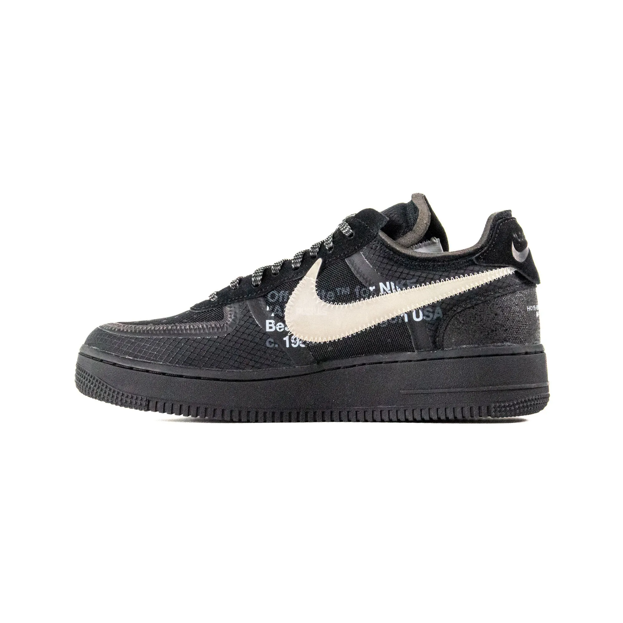 Ocean Walk Joy Step Nike Air Force 1 Low 'Off-White Black White' (2018)