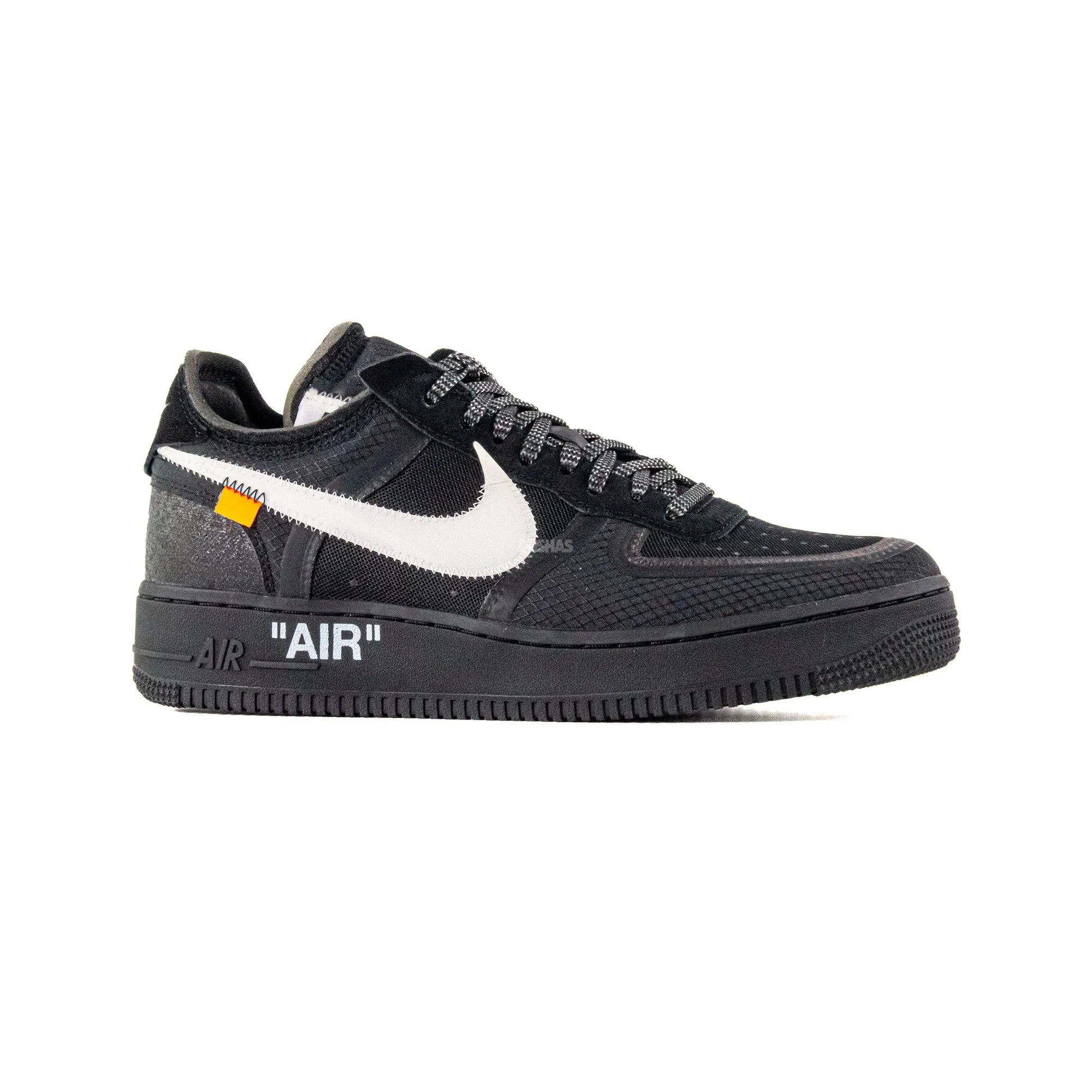Nike Air Force 1 Low 'Off-White Black White' (2018) Foam Lining Standing Workers Vintage Love