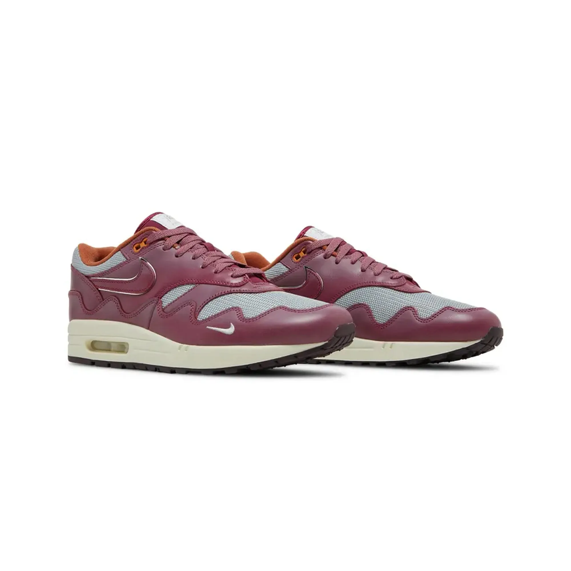 Team Match All Day Road Trip Air Max 1 Patta 'Rush Maroon' (Special Box 2021)