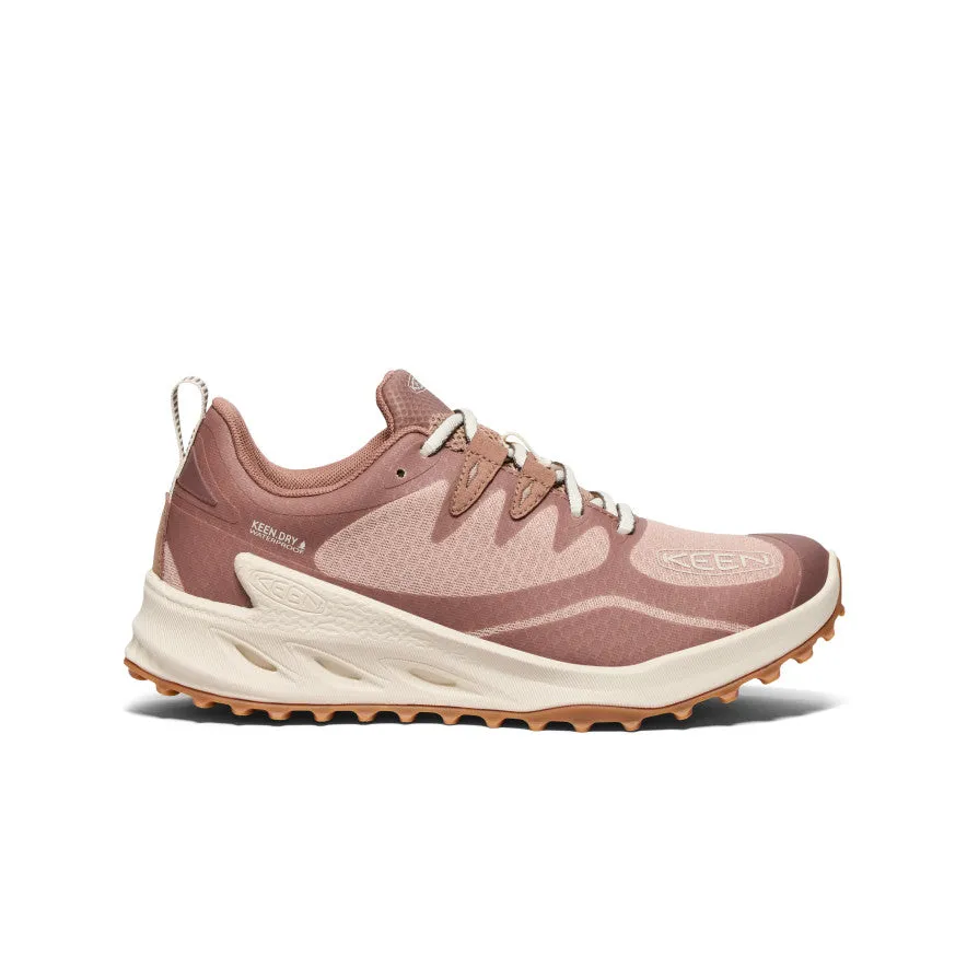 Elastic Cuff Thermal Core Rural Traveler Women's Zionic Waterproof Hiking Shoe  |  Warm Taupe/Raw Umber