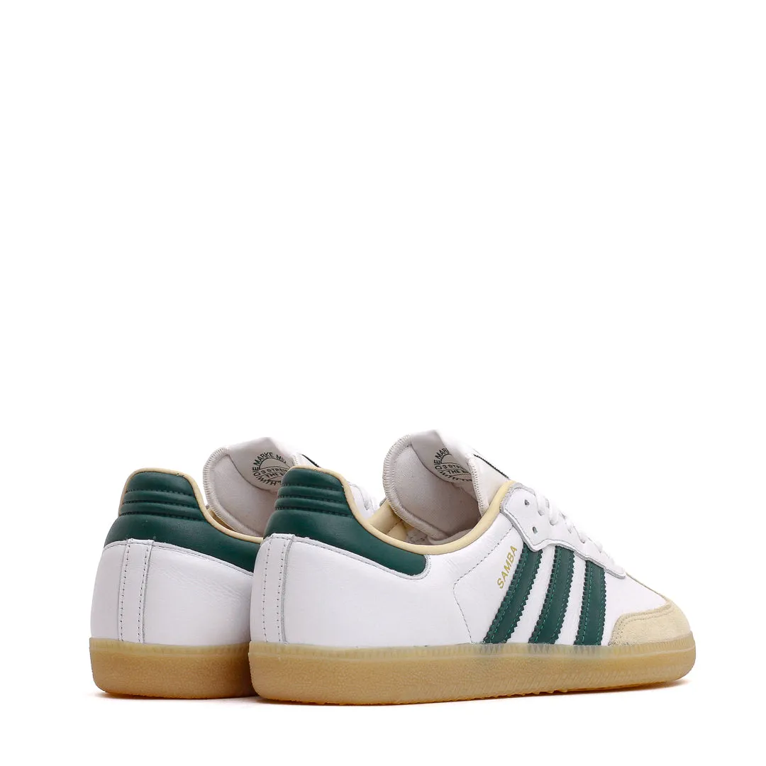 Slip Resistant Outdoor Explorers Seamless Fit Work Commute Adidas Men Samba OG Cloud White Collegiate Green Gum JS3831