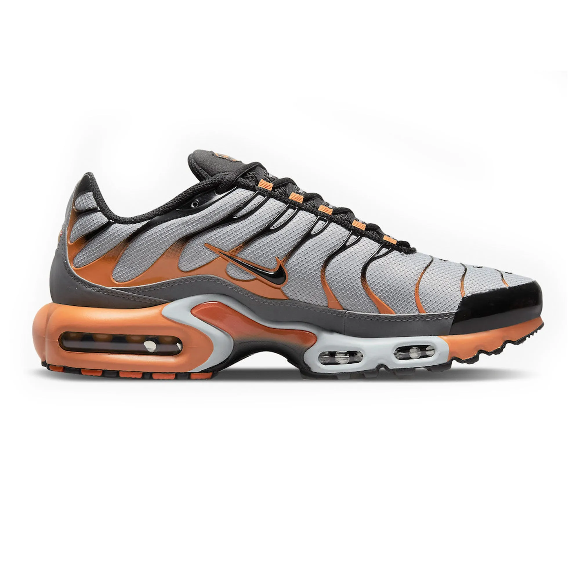 Air Max TN Plus 'Grey Black Orange' (2022) Toe Protection Carry Easy